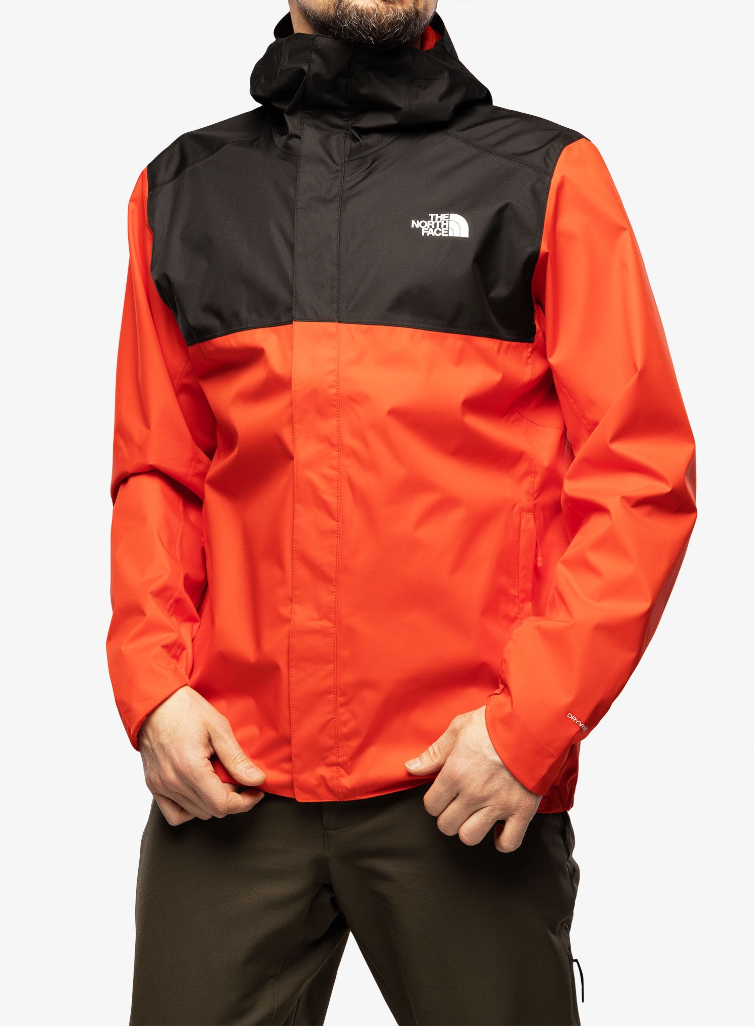 Pánská bunda The North Face Quest Zip-In Jacket - fiery red/black