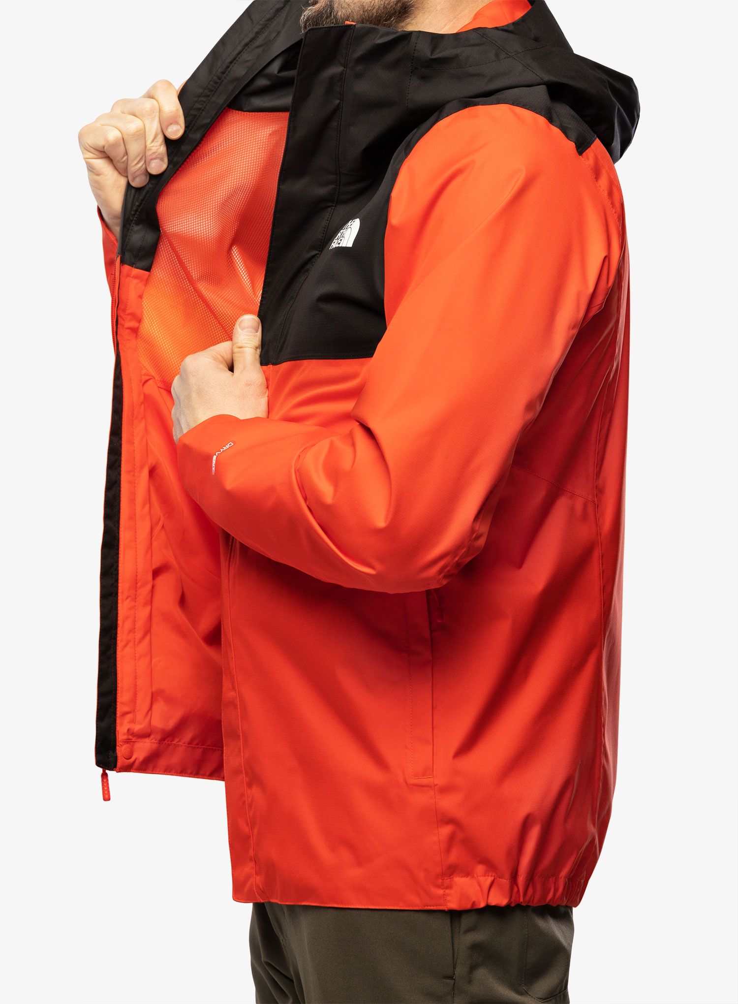 Pánská bunda The North Face Quest Zip-In Jacket - fiery red/black