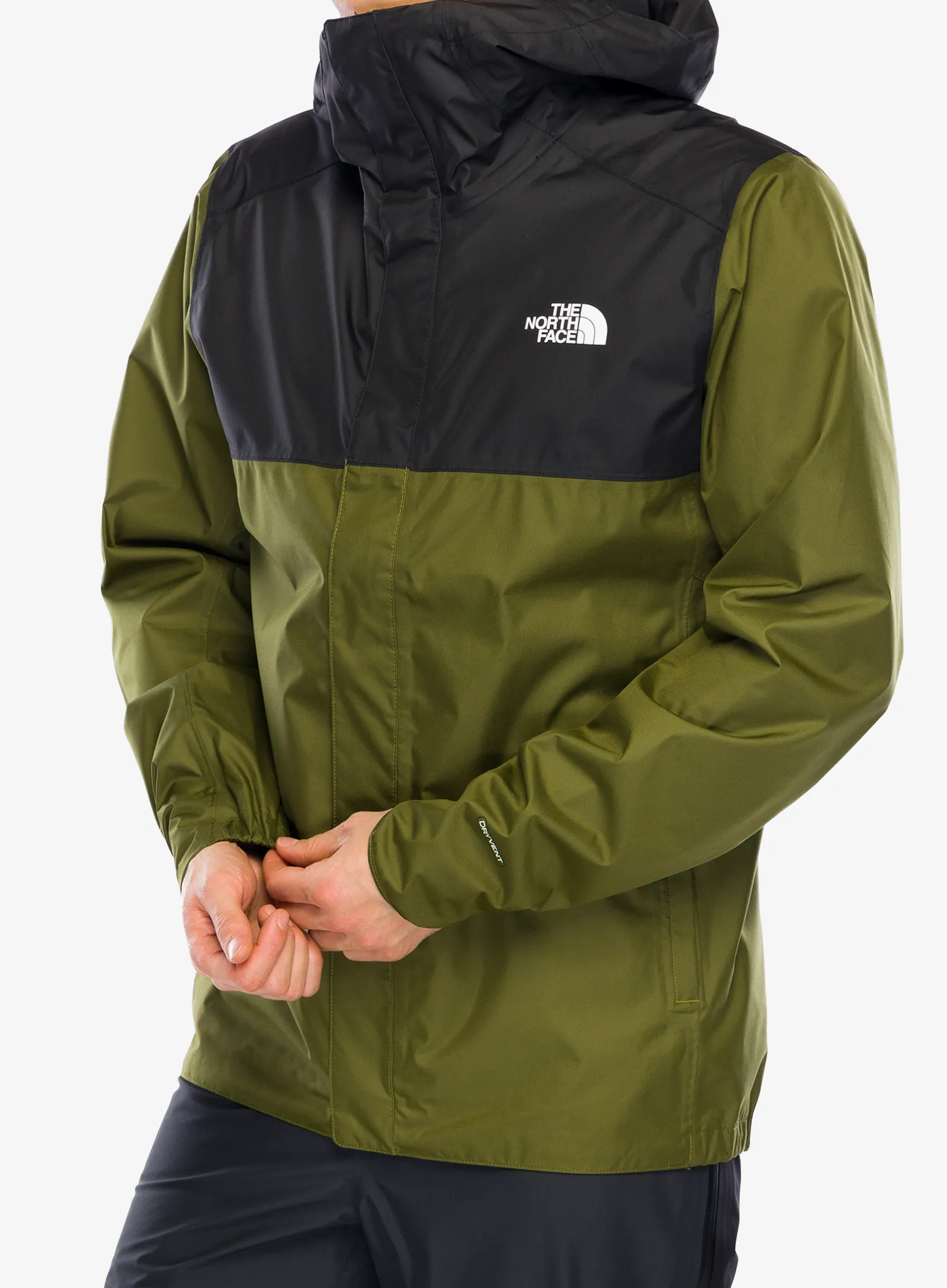 Bunda do deště The North Face Quest Zip-In Jacket - forest olive/tnf black