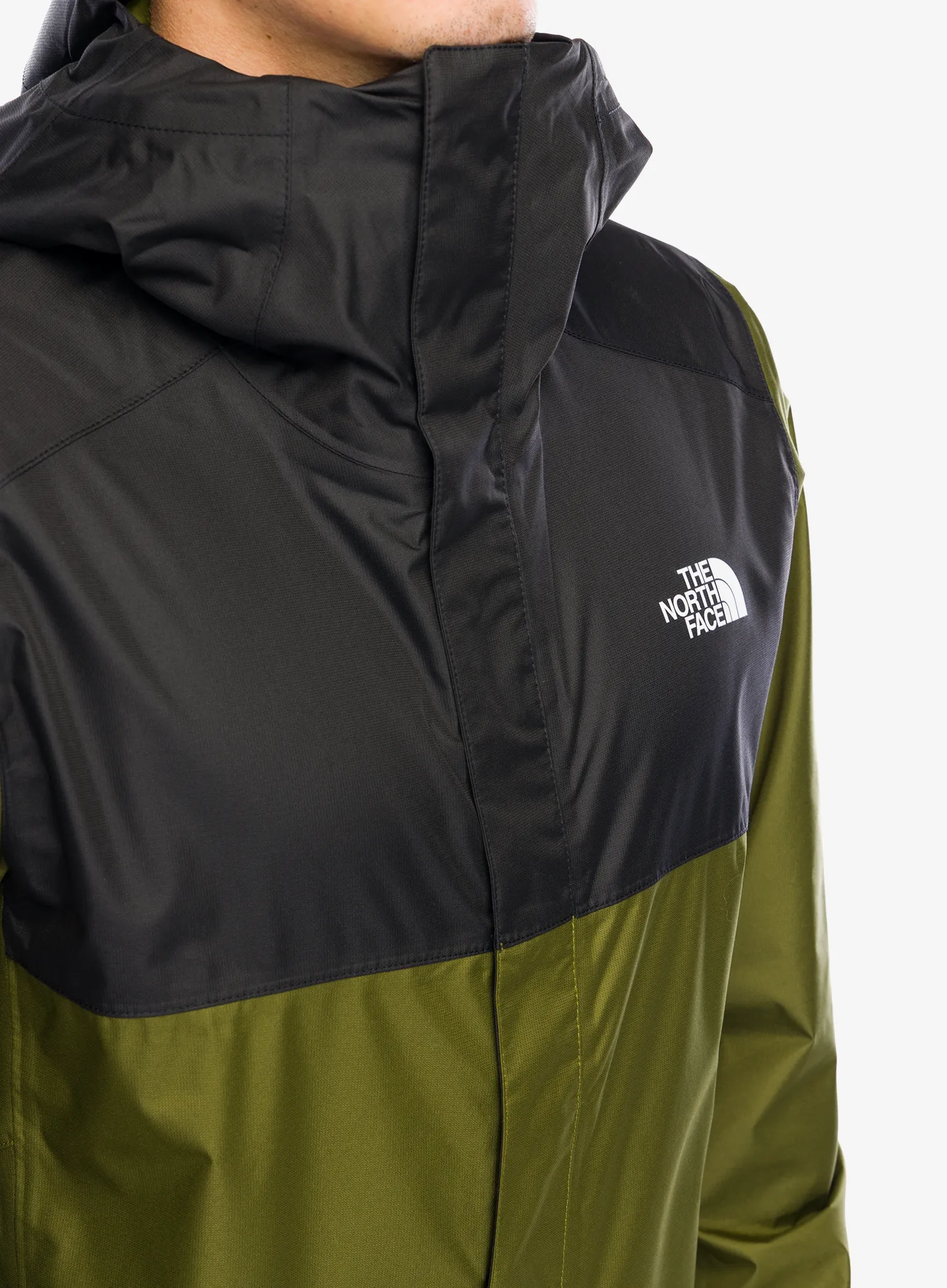 Bunda do deště The North Face Quest Zip-In Jacket - forest olive/tnf black