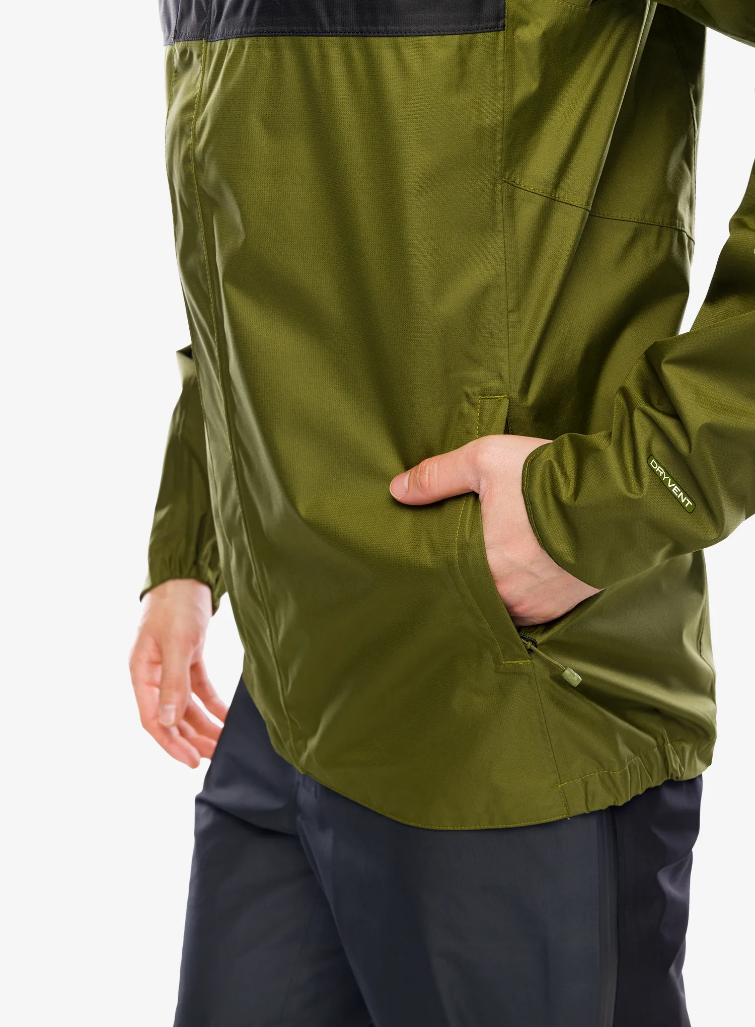 Bunda do deště The North Face Quest Zip-In Jacket - forest olive/tnf black