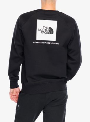 Mikina bez kapuce The North Face Raglan Redbox Crew - tnf black