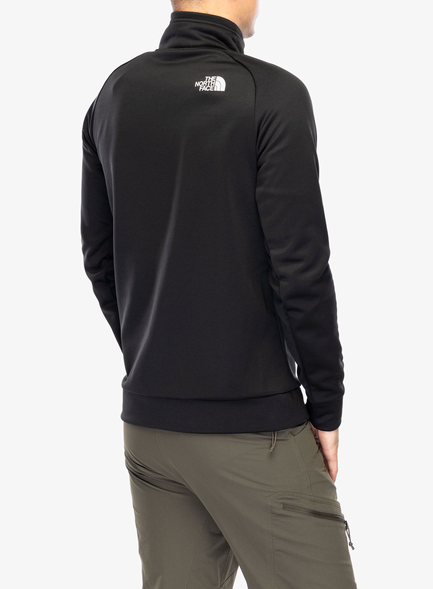 Fleece mikina The North Face Reaxion 1/4 Zip Fleece - tnf black/asphalt grey