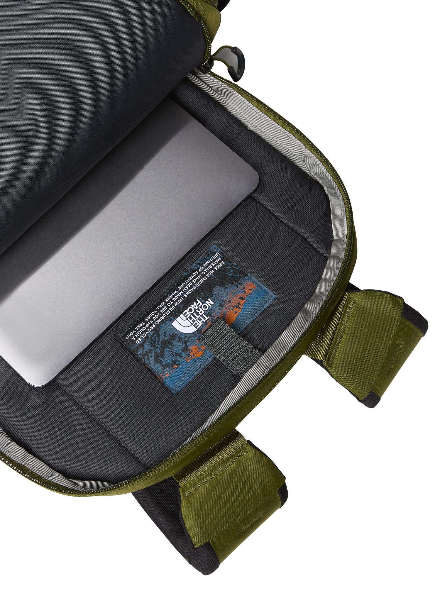 Batoh na notebook The North Face Recon - olive/black