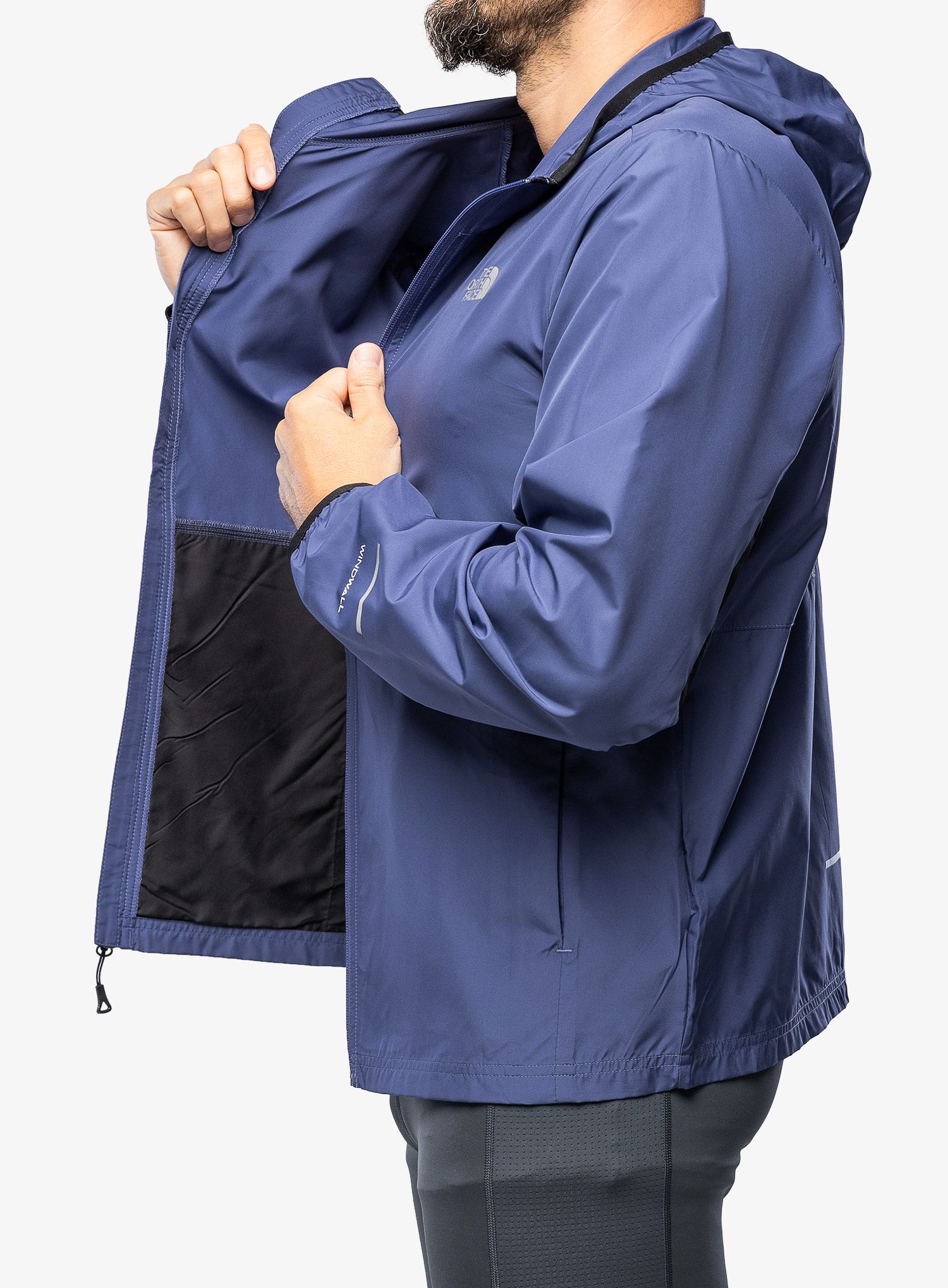 Bunda na běhání The North Face Run Wind JKT - cave blue