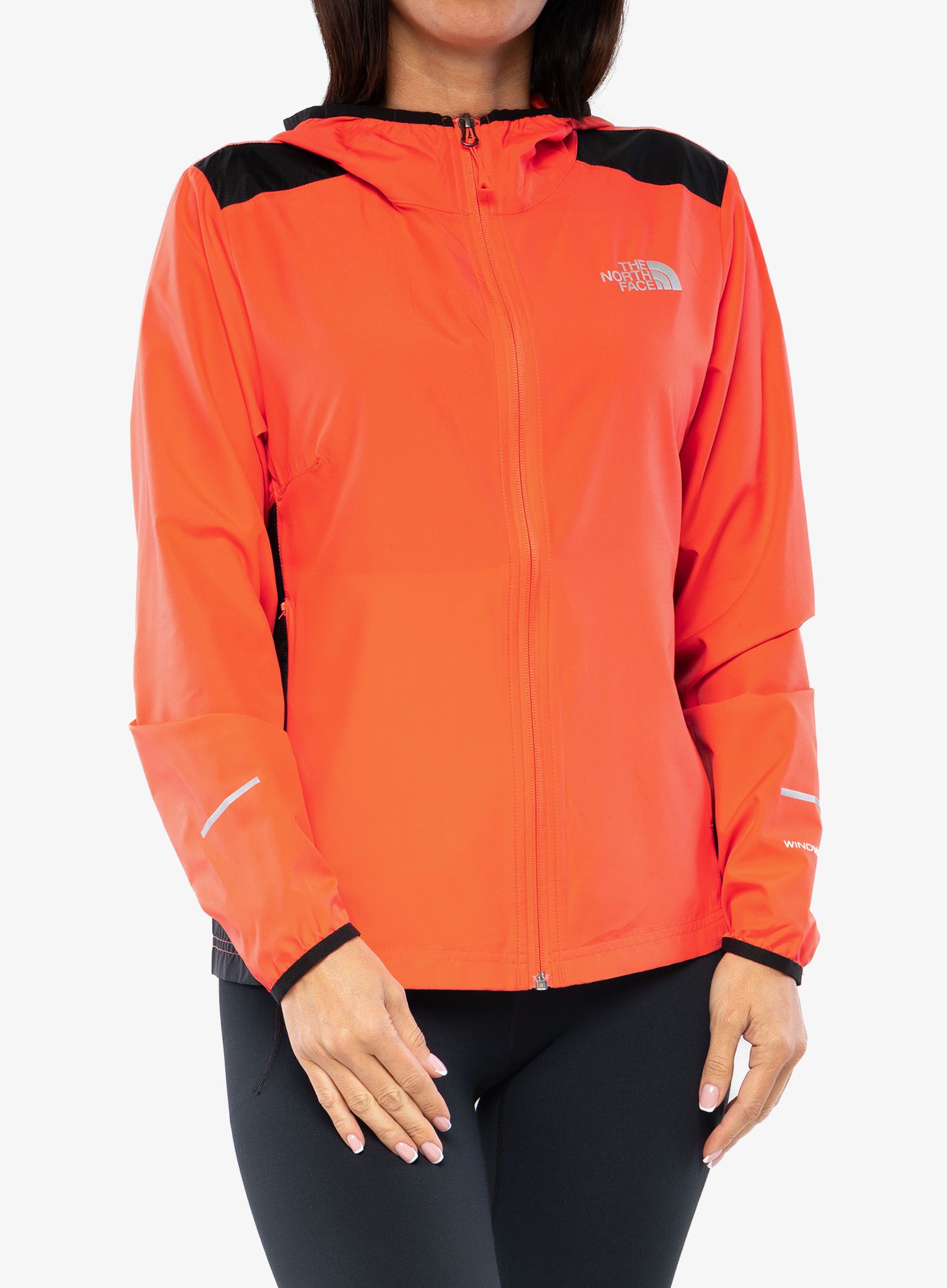 Dámská bunda The North Face Run Wind JKT - radiant orange
