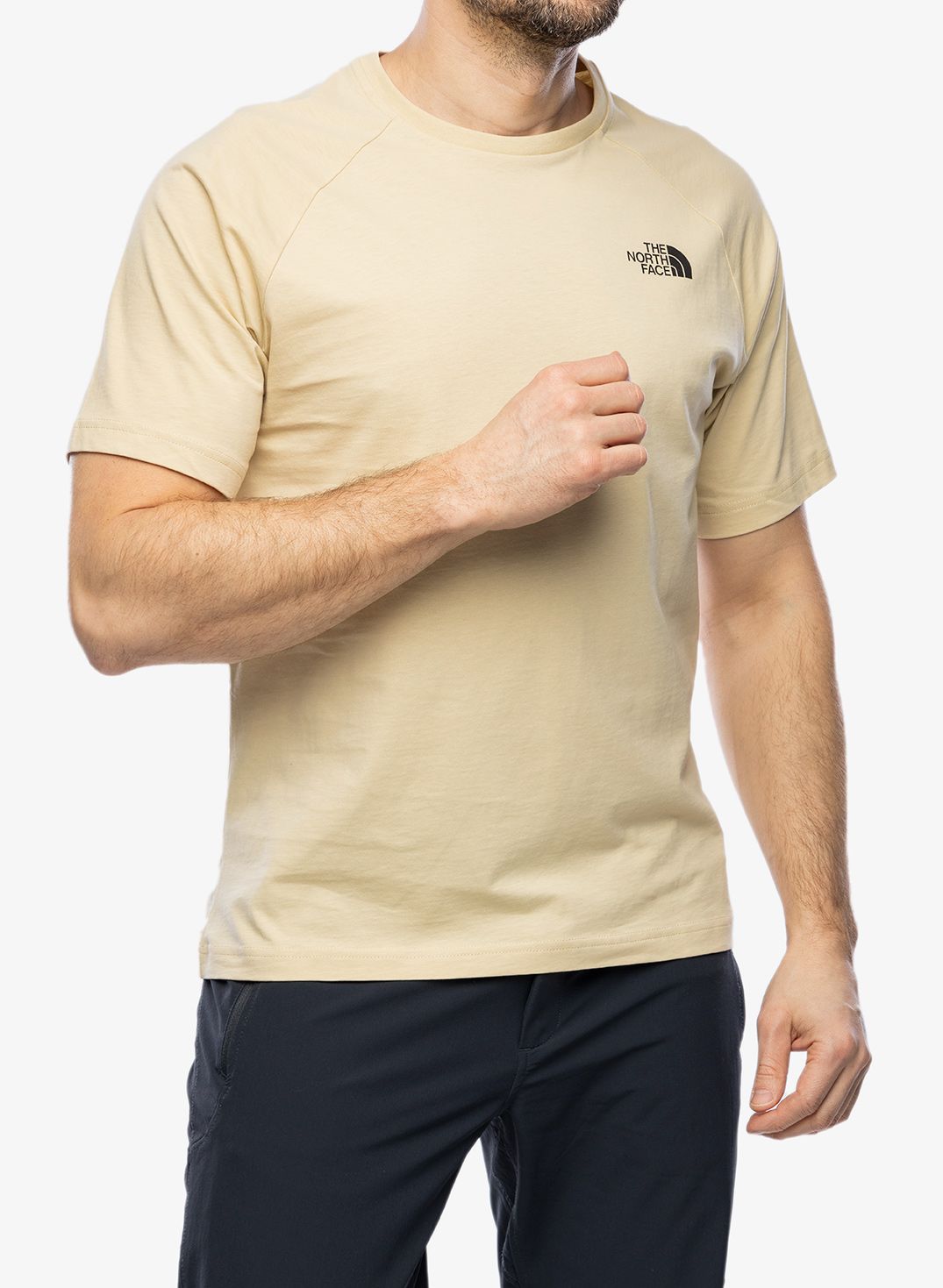 Tričko s potiskem The North Face S/S North Faces Tee - gravel
