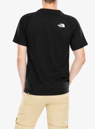 Bavlněné tričko The North Face S/S Raglan Easy Tee - tnf black