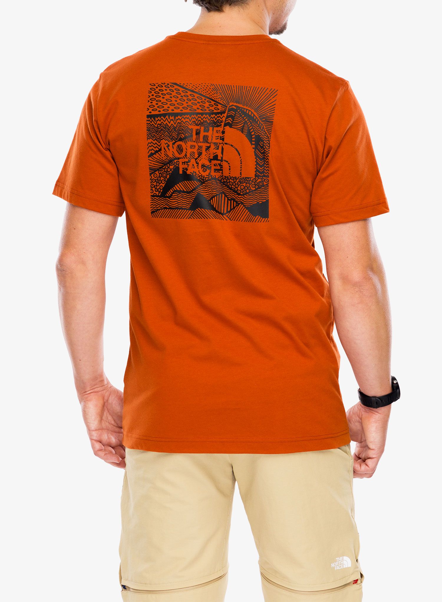Bavlněné tričko The North Face S/S Redbox Celebration Tee - earthen copper