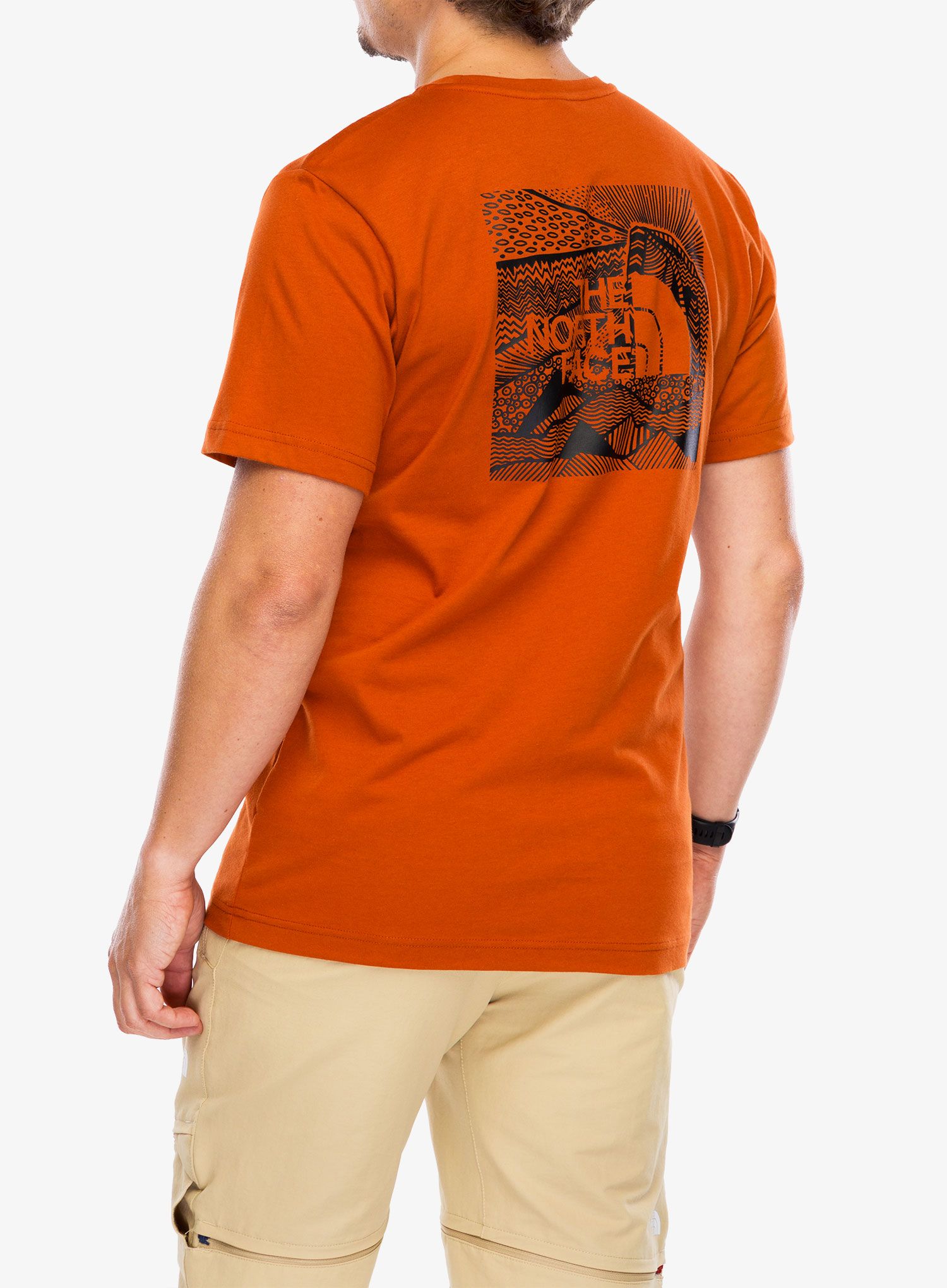 Bavlněné tričko The North Face S/S Redbox Celebration Tee - earthen copper