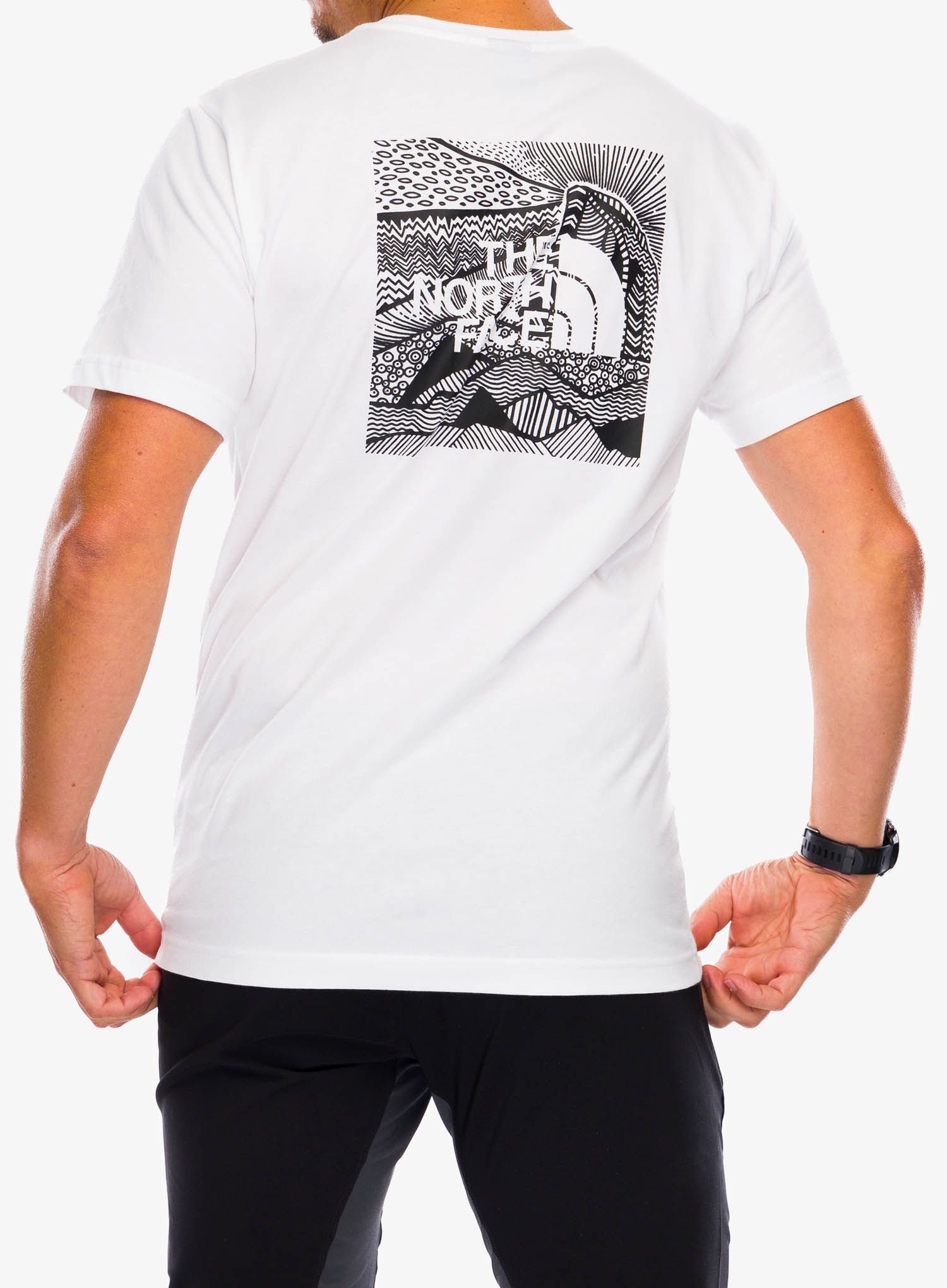 Bavlněné tričko The North Face S/S Redbox Celebration Tee - tnf white