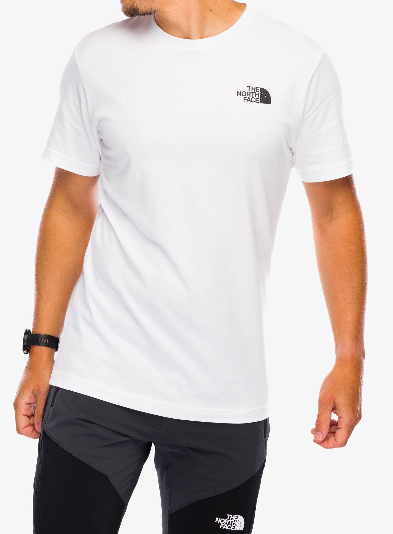 Bavlněné tričko The North Face S/S Redbox Celebration Tee - tnf white