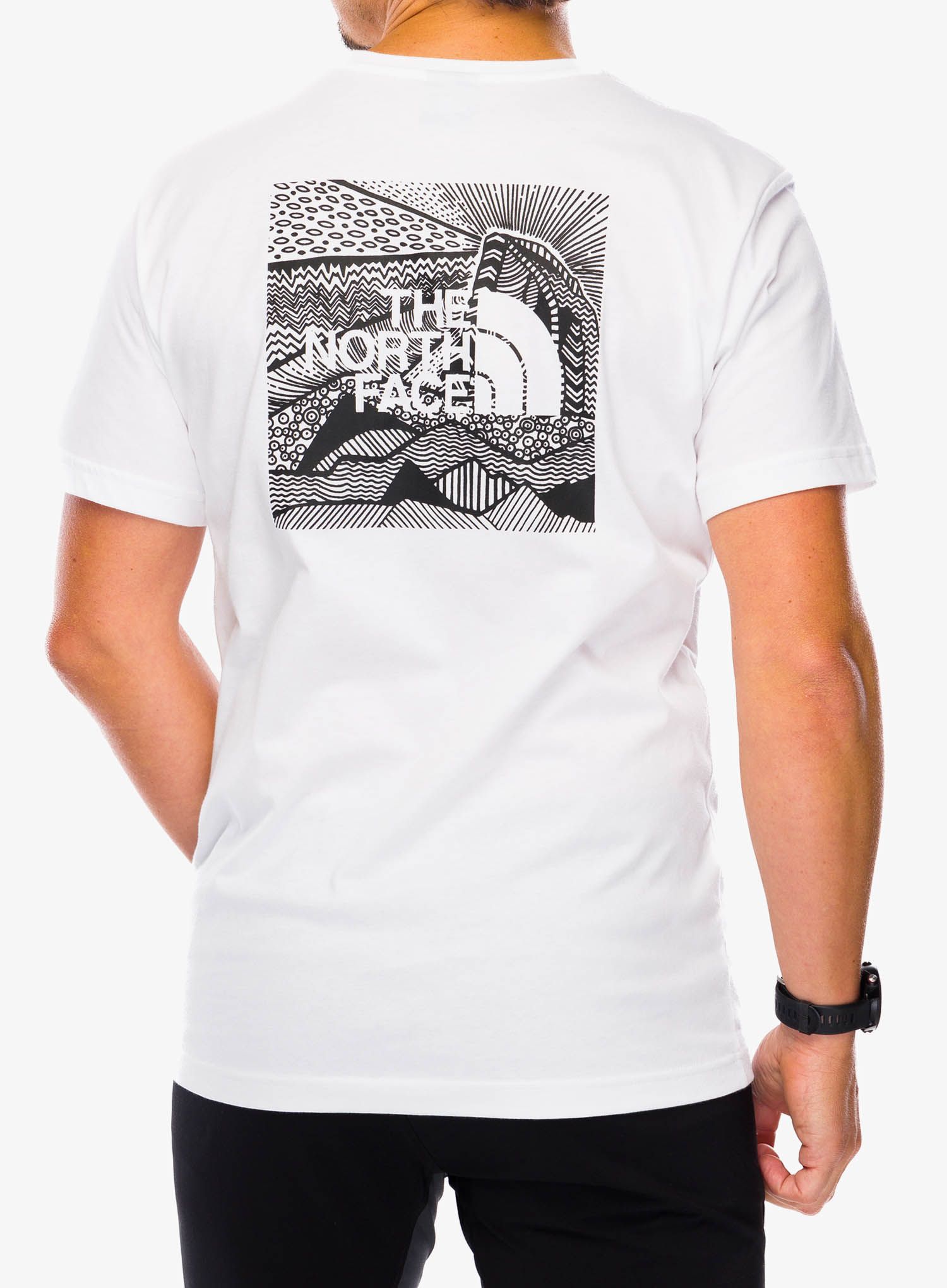 Bavlněné tričko The North Face S/S Redbox Celebration Tee - tnf white