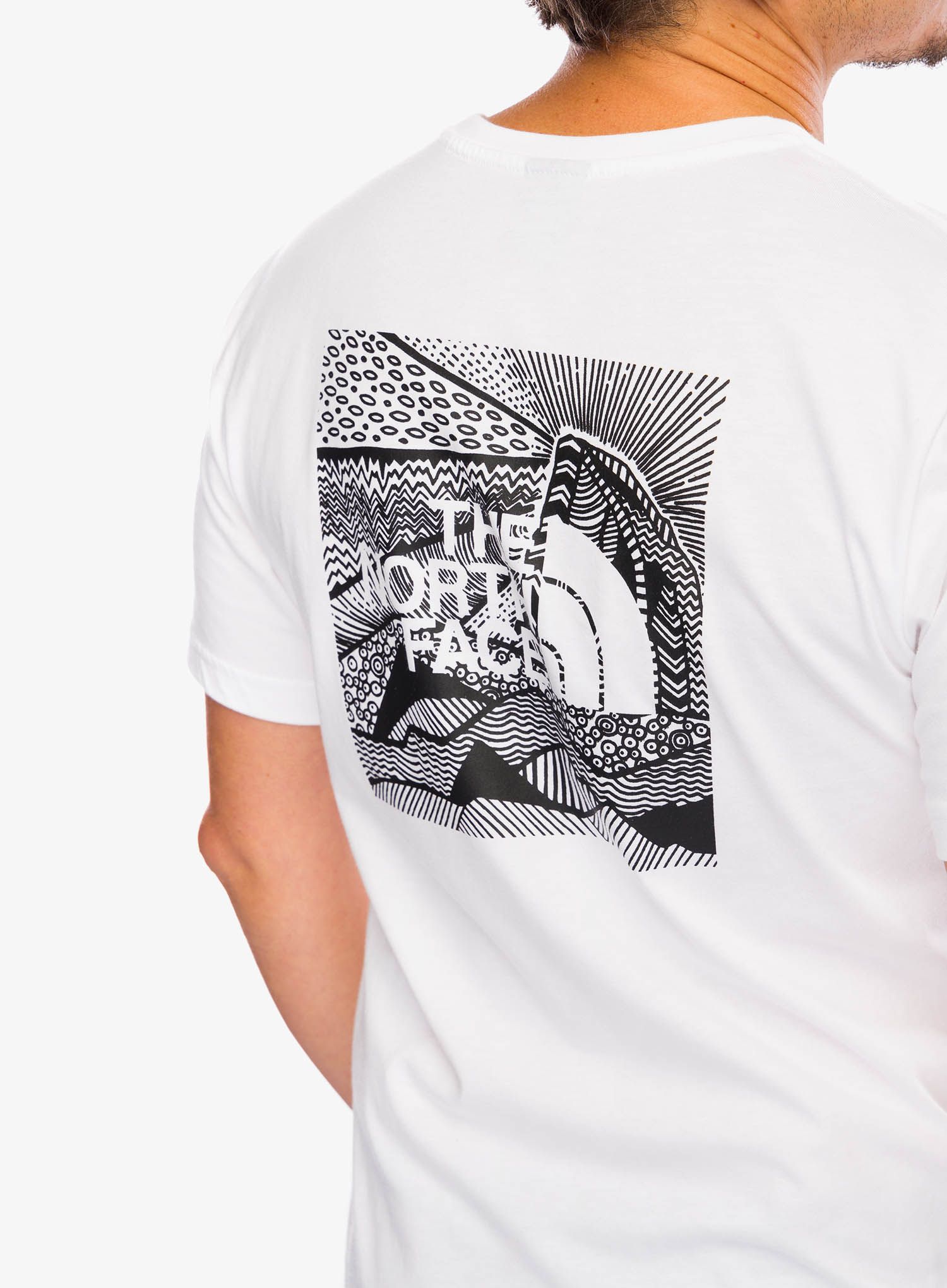 Bavlněné tričko The North Face S/S Redbox Celebration Tee - tnf white