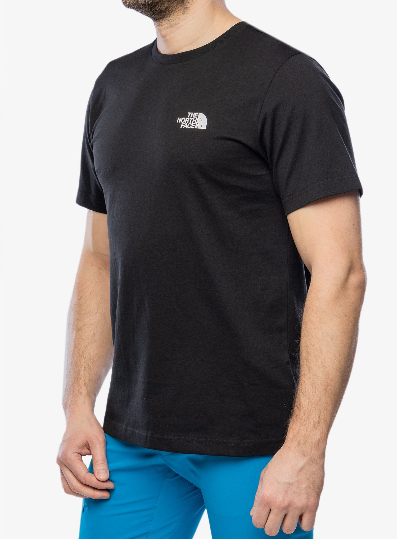 Bavlněné tričko The North Face S/S Simple Dome Tee - tnf black
