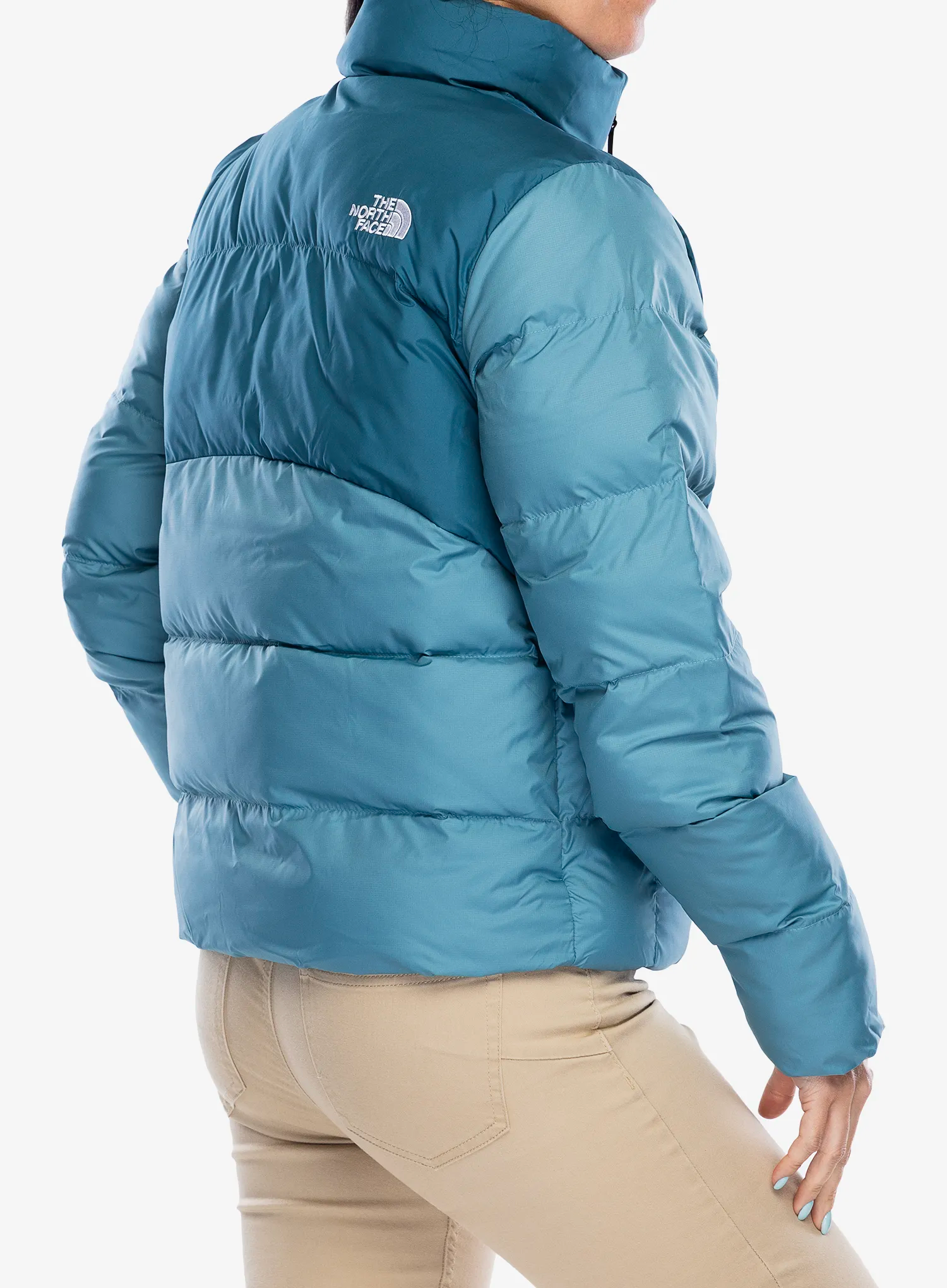Dámská zimní bunda The North Face Saikuru Jacket - algae blue/mallard blue