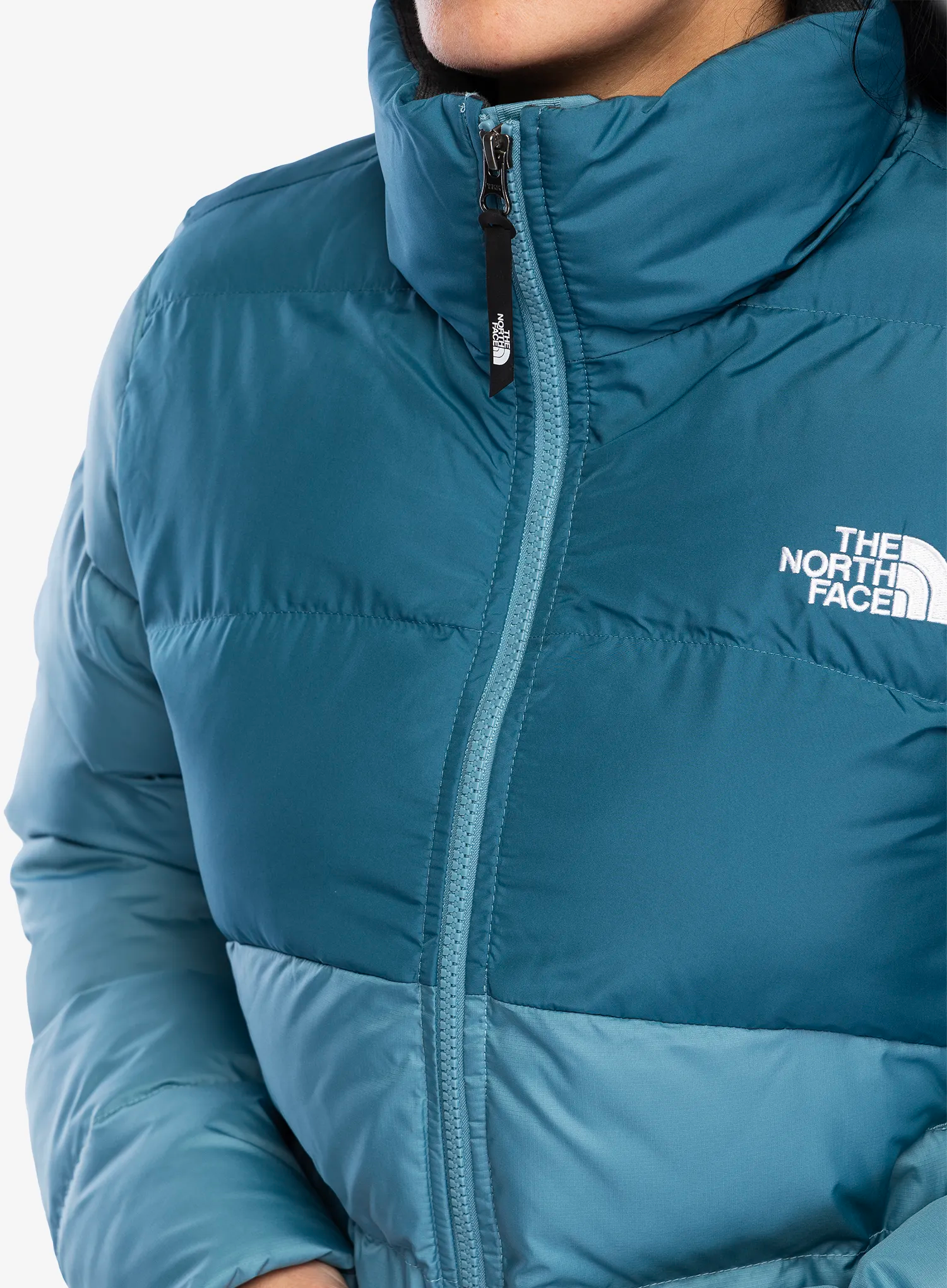 Dámská zimní bunda The North Face Saikuru Jacket - algae blue/mallard blue
