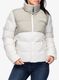 Dámská zimní bunda The North Face Saikuru Jacket - white dune/clay grey