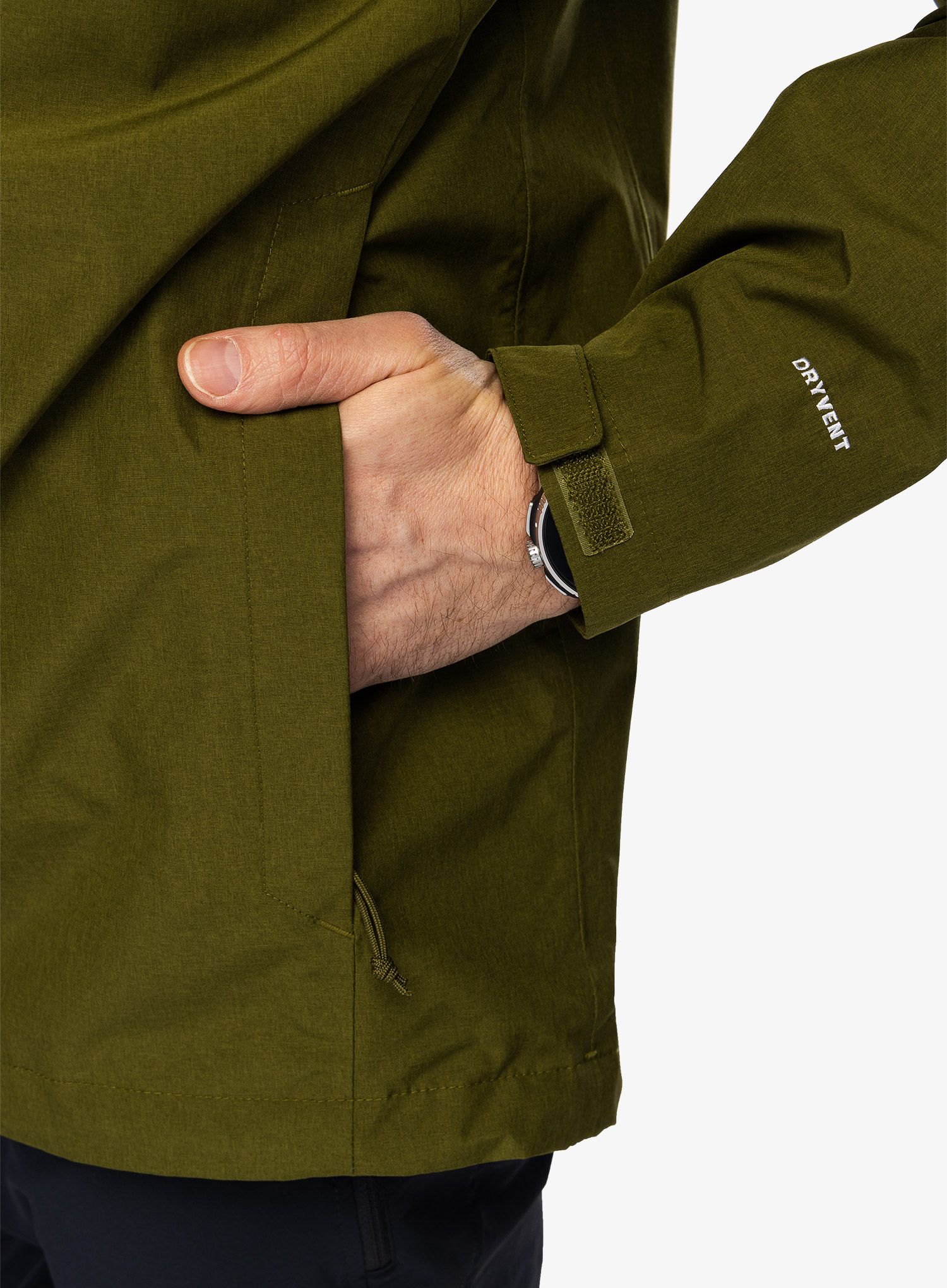 Bunda do deště The North Face Sangro Jacket - forest olive