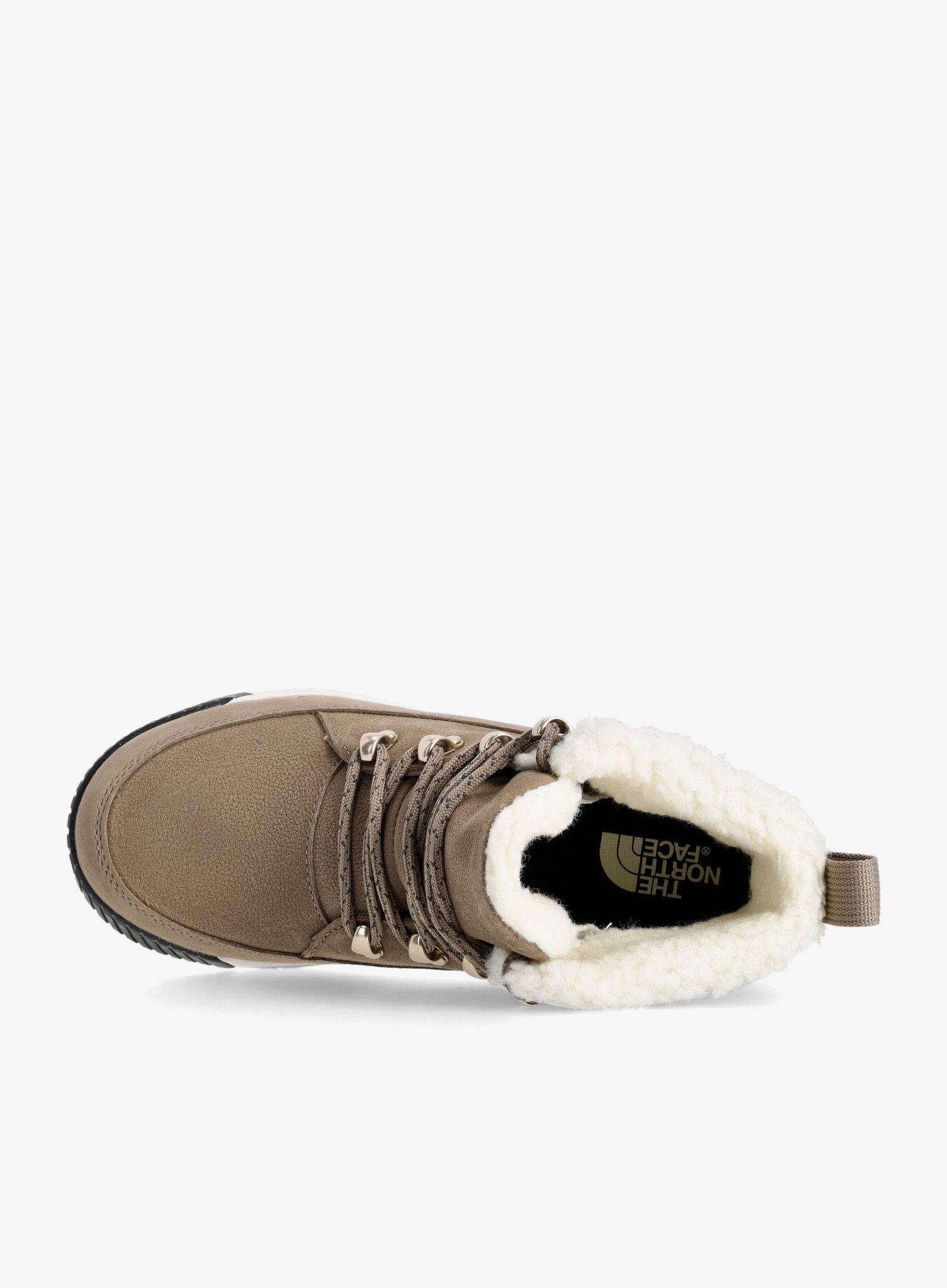 Dámské boty The North Face Sierra Mid Lace WP - cavern grey/white dune