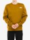 Mikina bez kapuce The North Face Simple Dome Crew - moss green