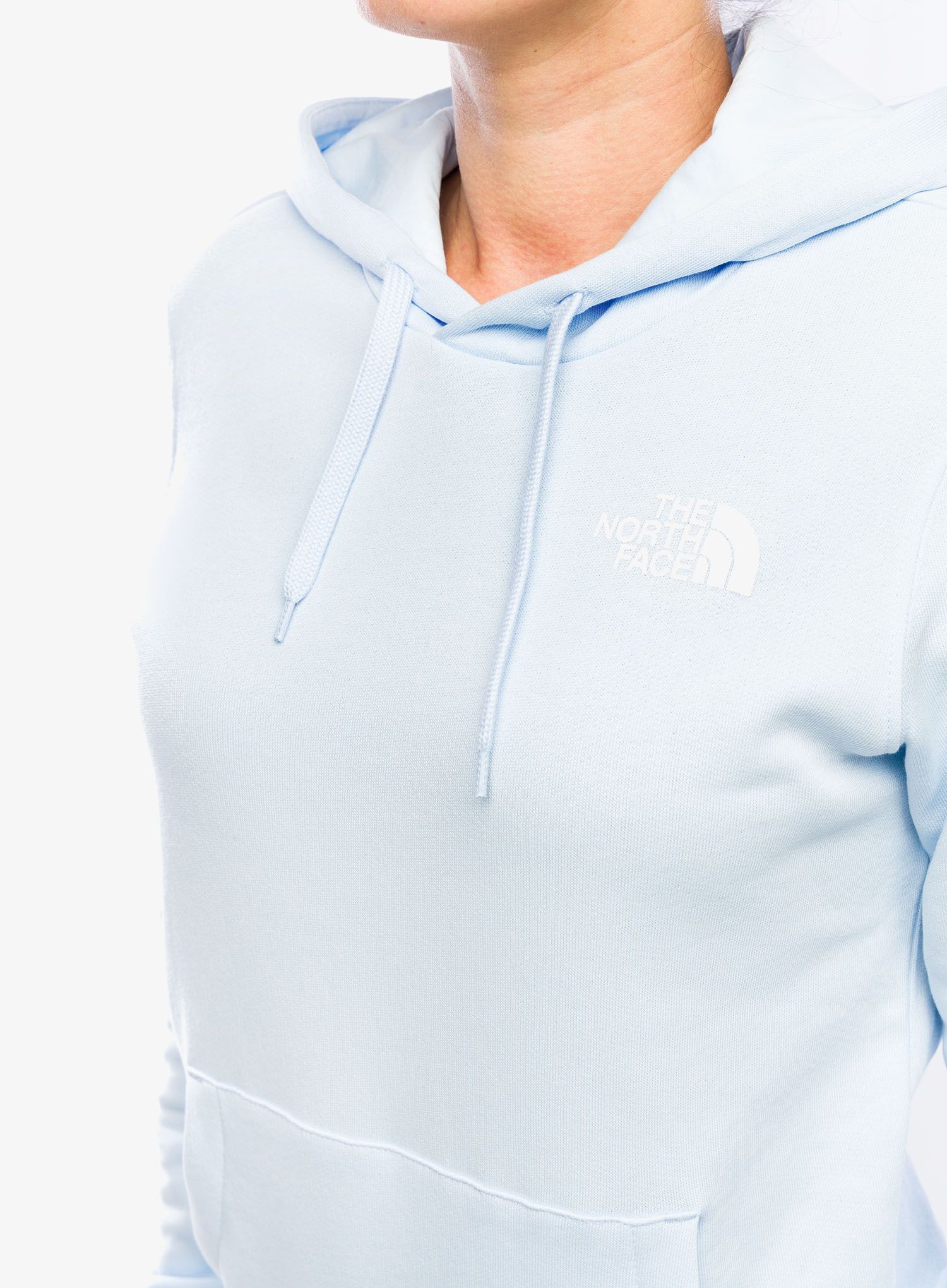 Dámská mikina s kapucí The North Face Simple Dome Hoodie - barely blue