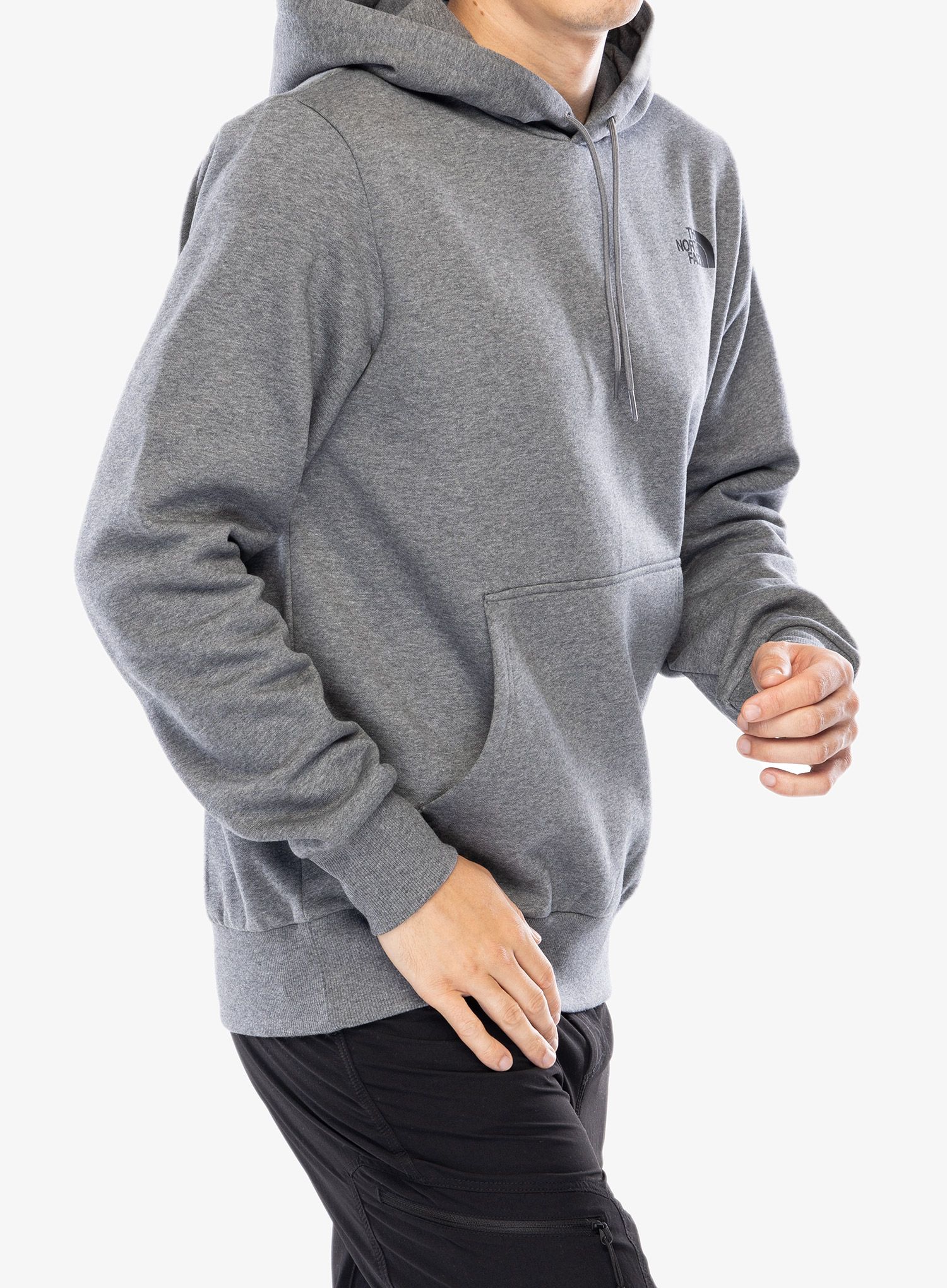 Mikina s kapucí The North Face Simple Dome Hoodie - tnf medium grey heather