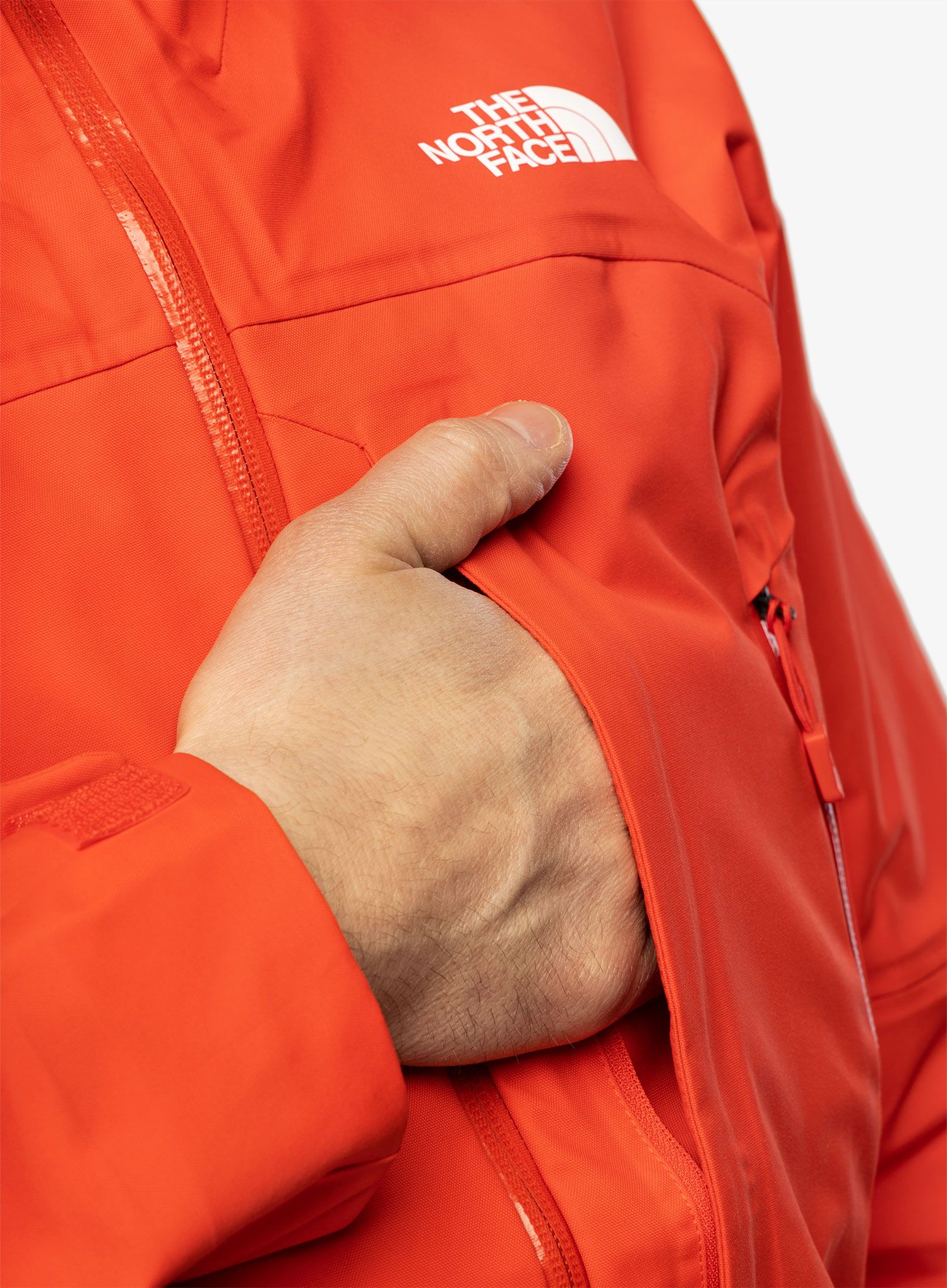 Pánská bunda The North Face Stolemberg 3L Dryvent Jacket - fiery red