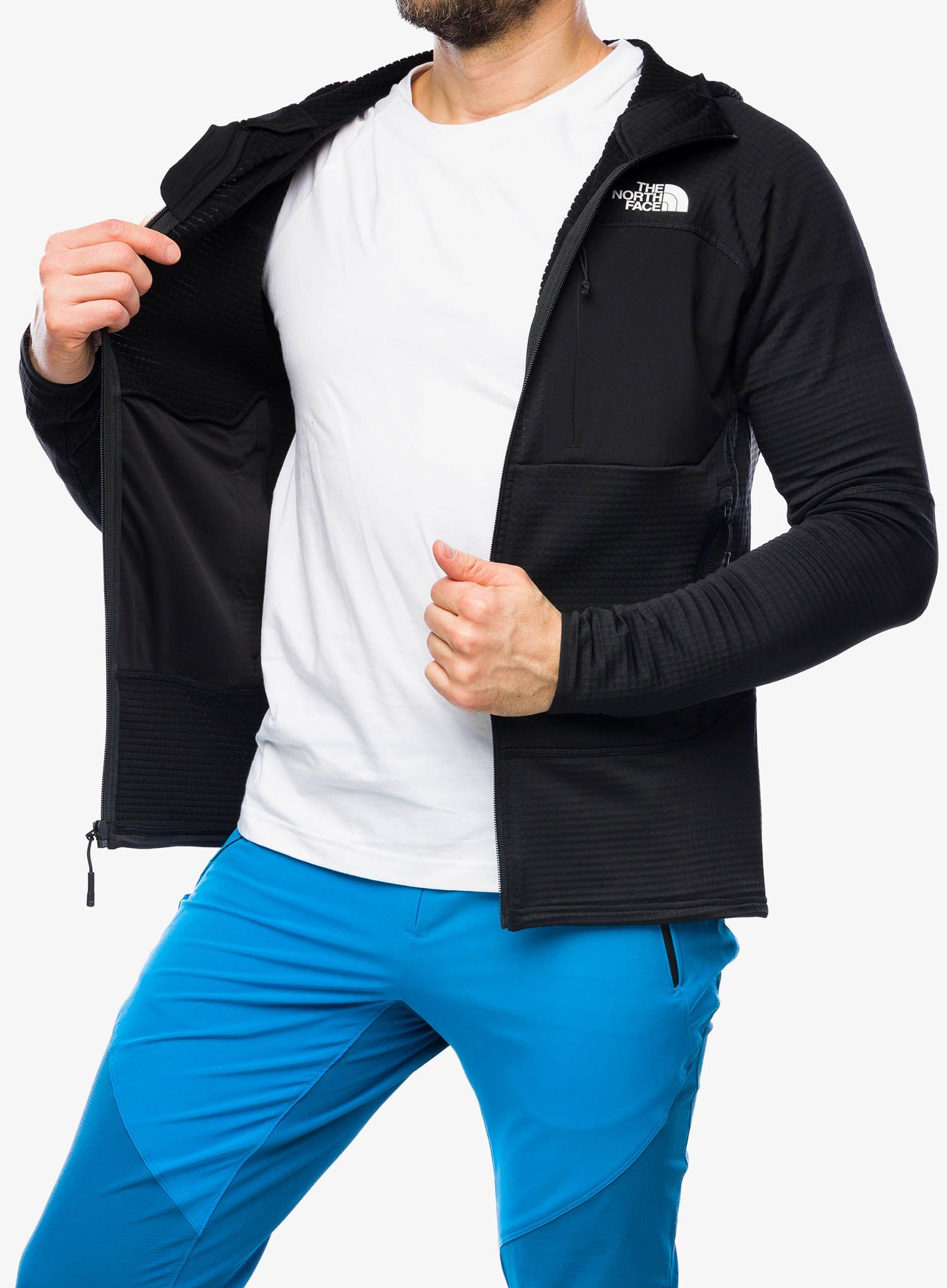 Outdoorova mikina The North Face Stormgap Powergrid Hoodie - tnf black