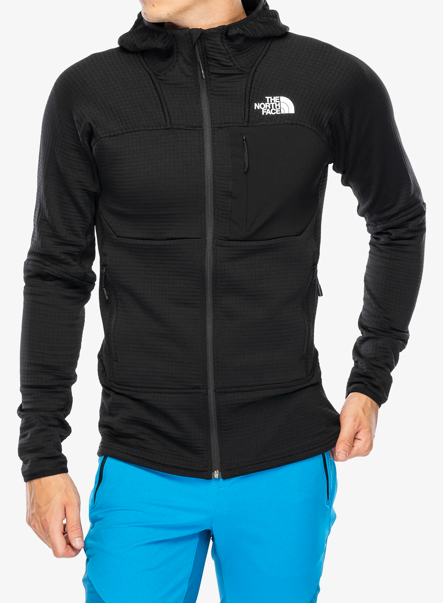Mikina s kapucí The North Face Stormgap Powergrid Hoodie - tnf black
