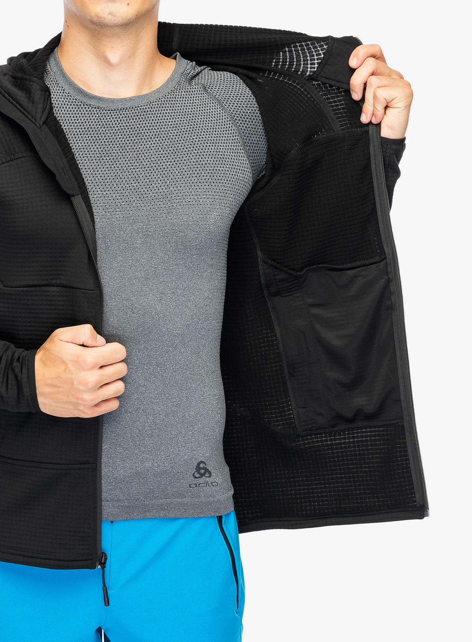 Mikina s kapucí The North Face Stormgap Powergrid Hoodie - tnf black