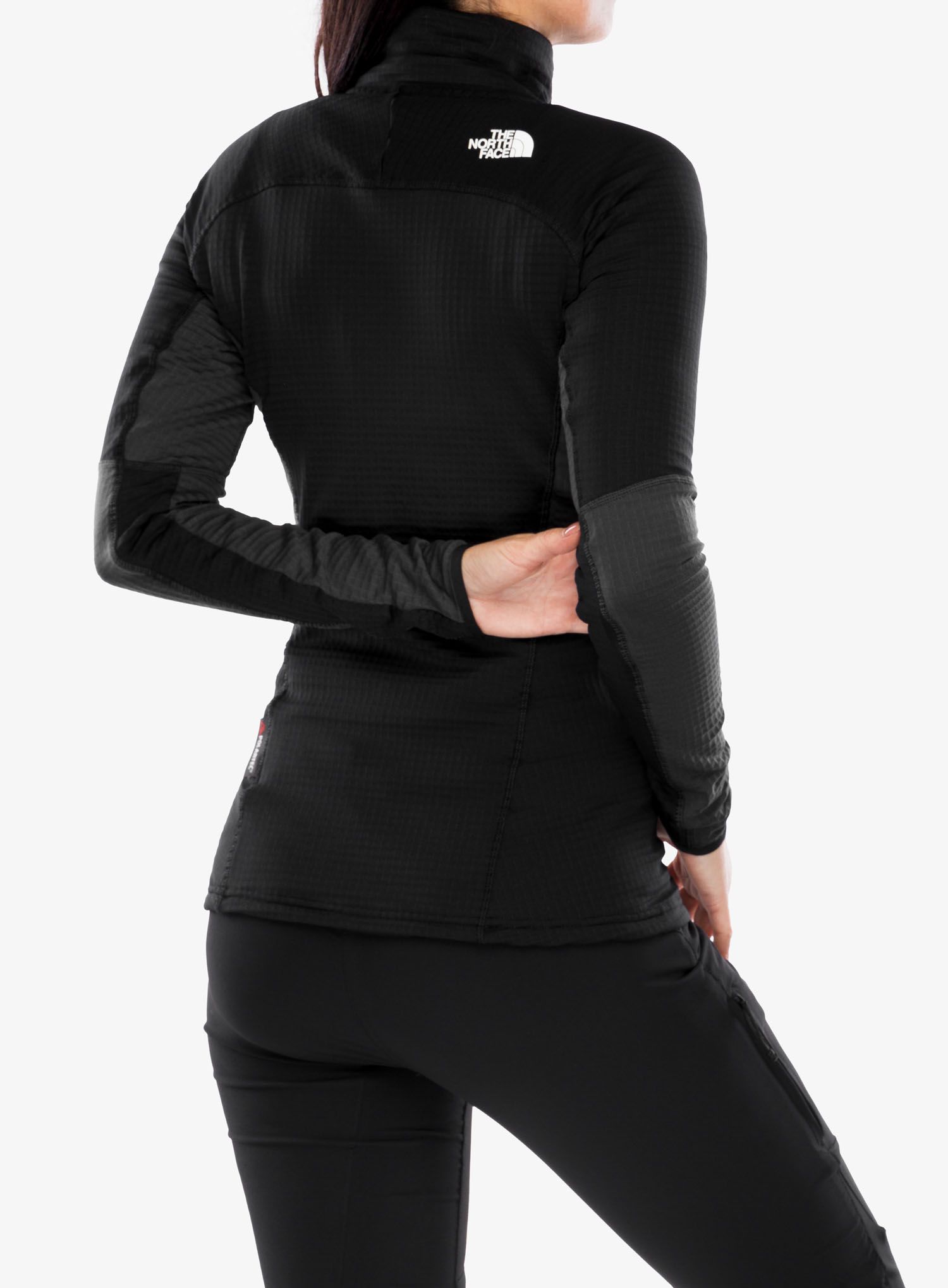 Dámská mikina bez kapuce The North Face Stormgap Powergrid Jacket - black/grey