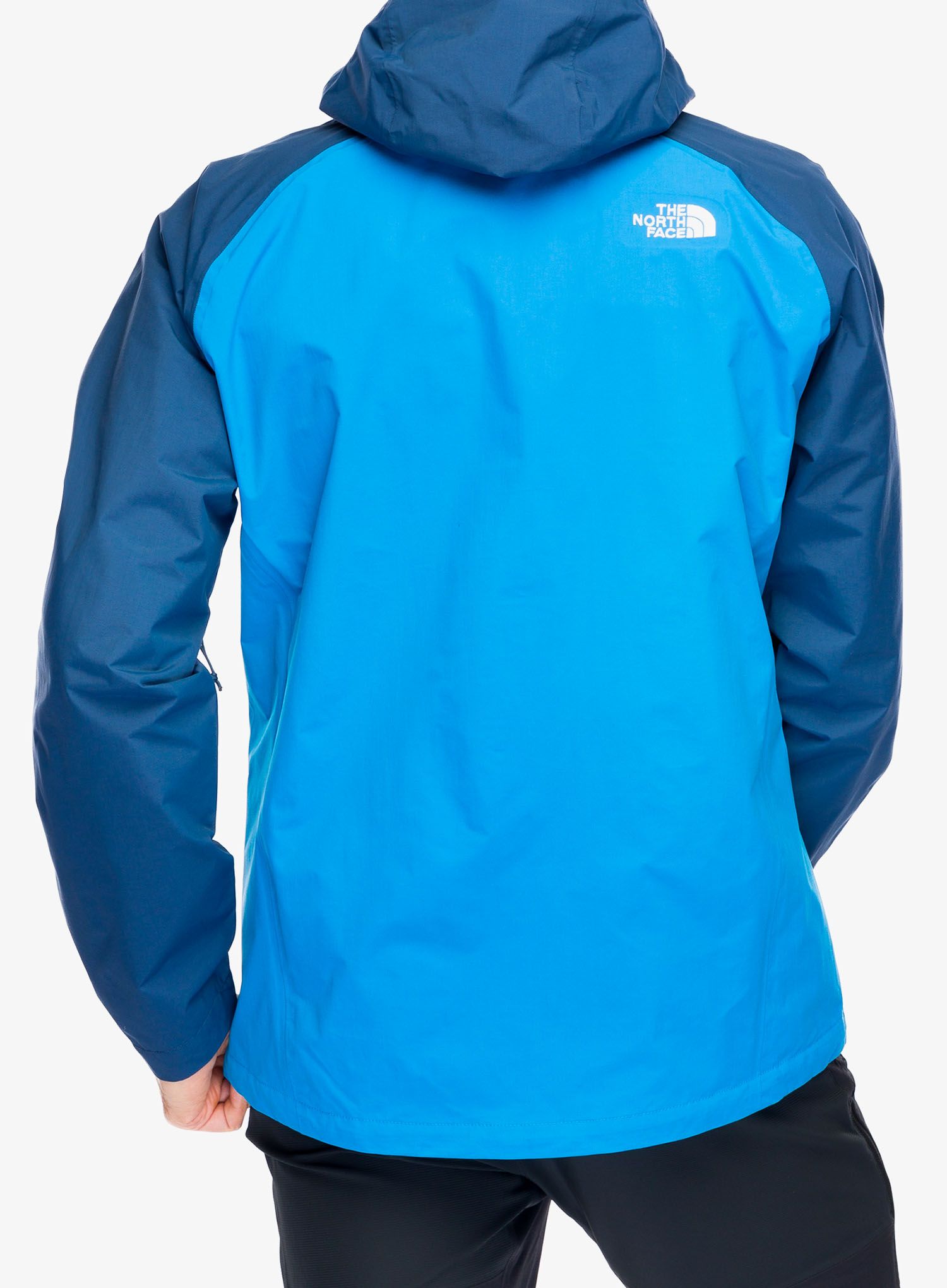 Bunda do deště The North Face Stratos Jacket - desert rust/blue