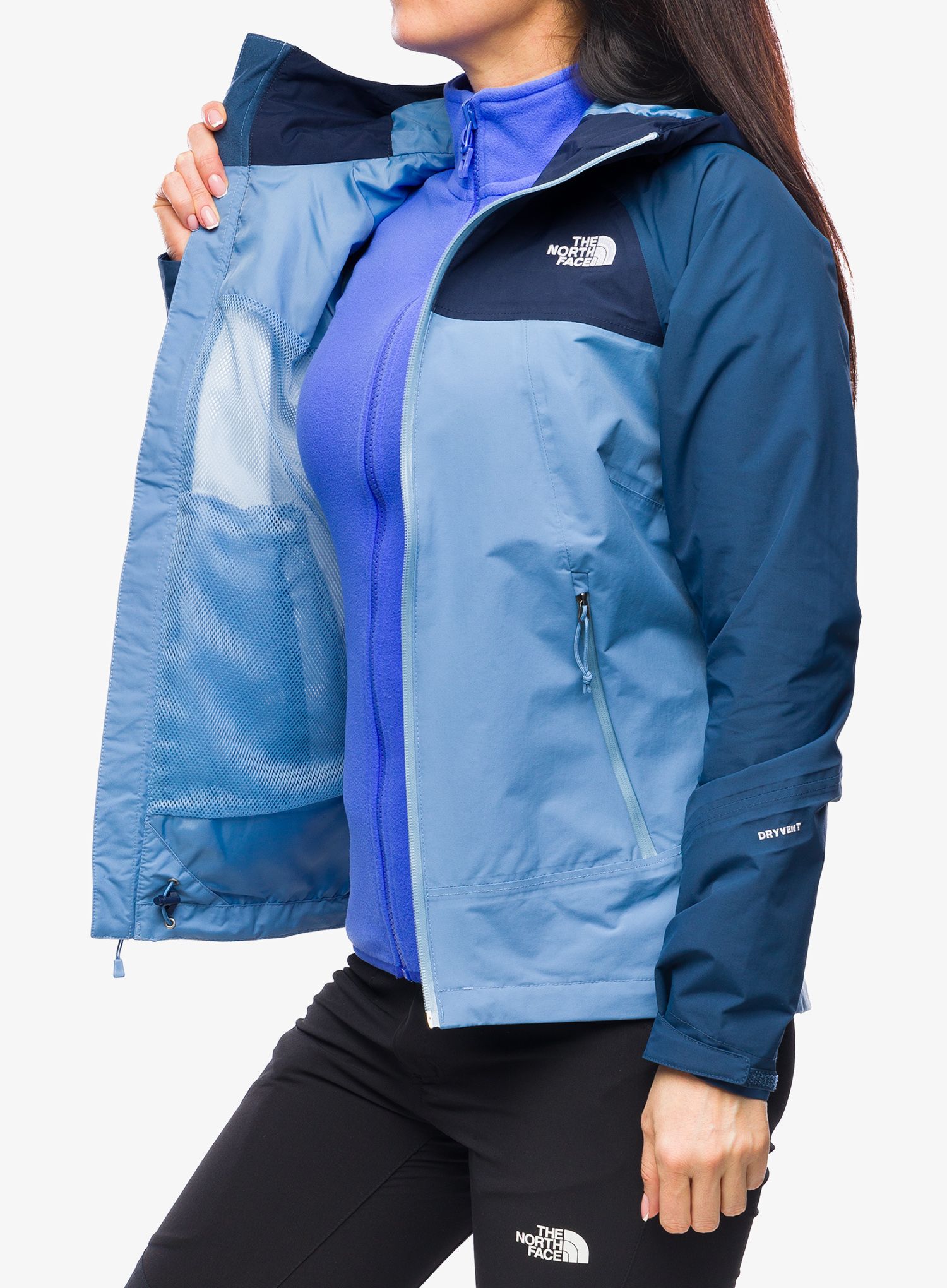 Dámská nepromokavá bunda s membránou The North Face Stratos Jacket - indigo/navy
