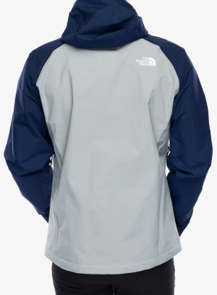 Bunda do deště The North Face Stratos Jacket - monument grey/tnf blue