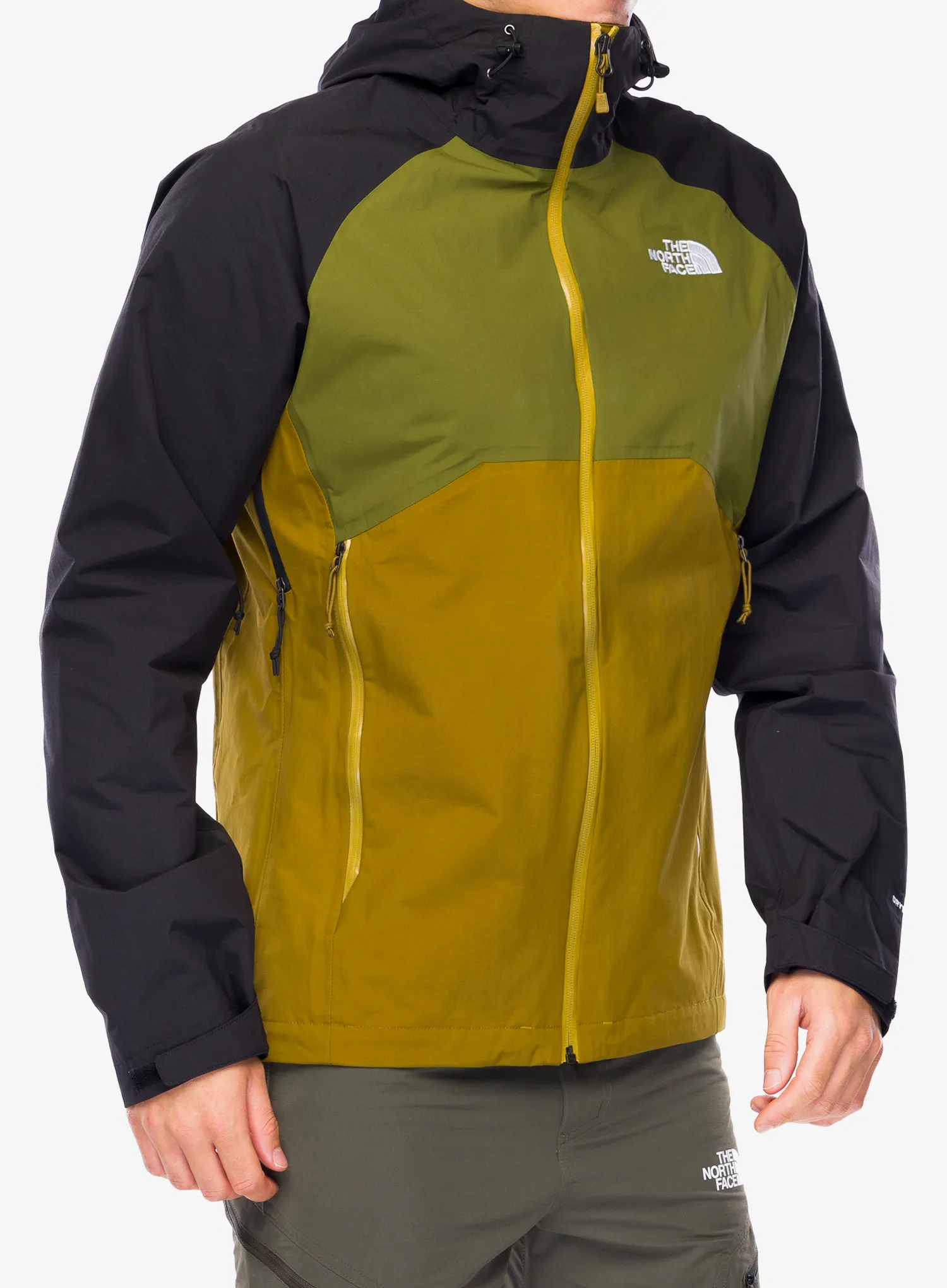 Bunda do deště The North Face Stratos Jacket - moss green/forest olive