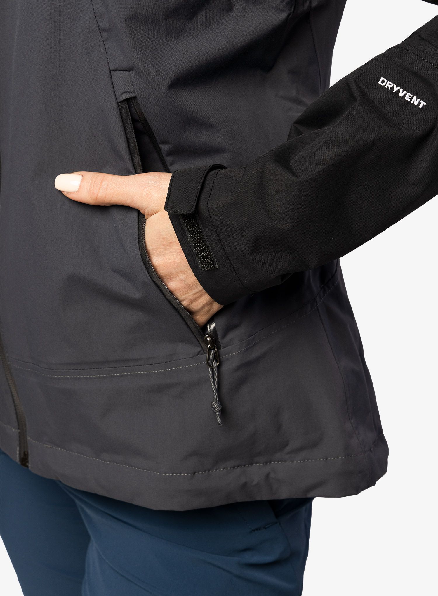 Dámská nepromokavá bunda s membránou The North Face Stratos Jacket - vandis/black