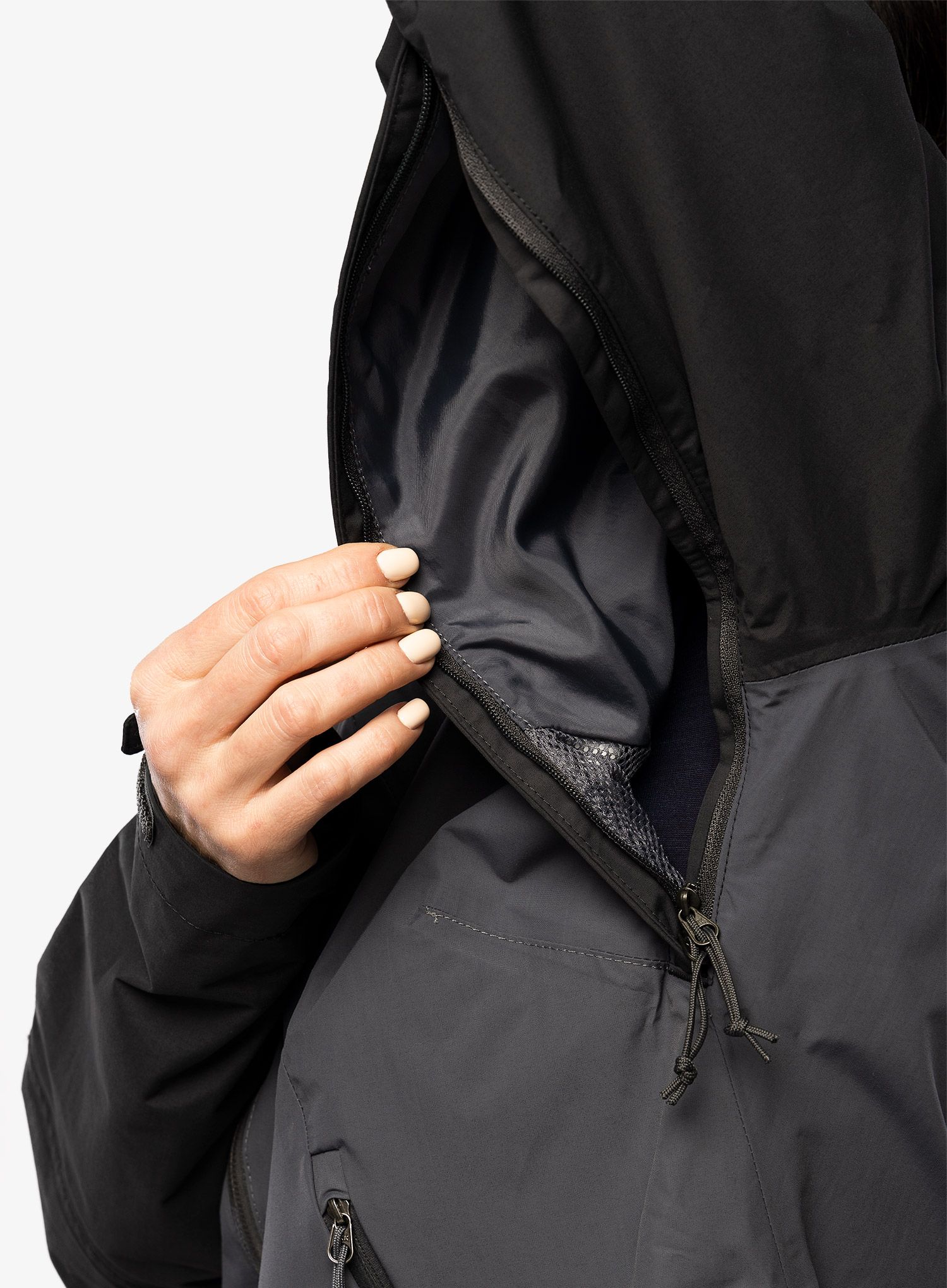 Dámská nepromokavá bunda s membránou The North Face Stratos Jacket - vandis/black