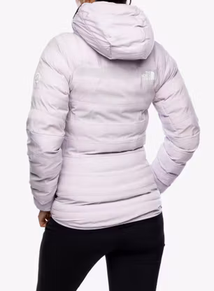 Dámská péřová bunda The North Face Summit Breithorn 50/50 Hoodie - fog