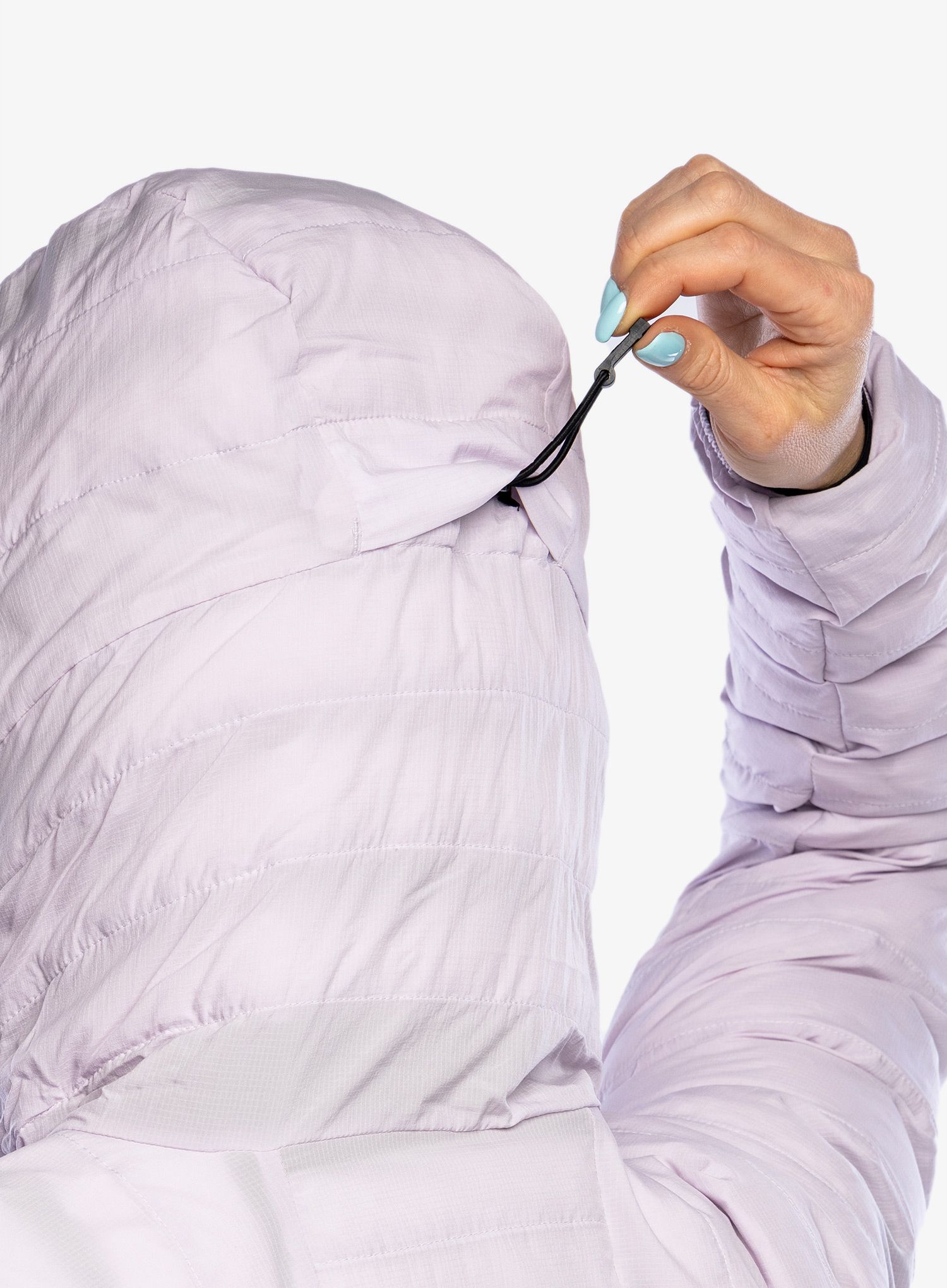 Dámská péřová bunda The North Face Summit Breithorn 50/50 Hoodie - fog