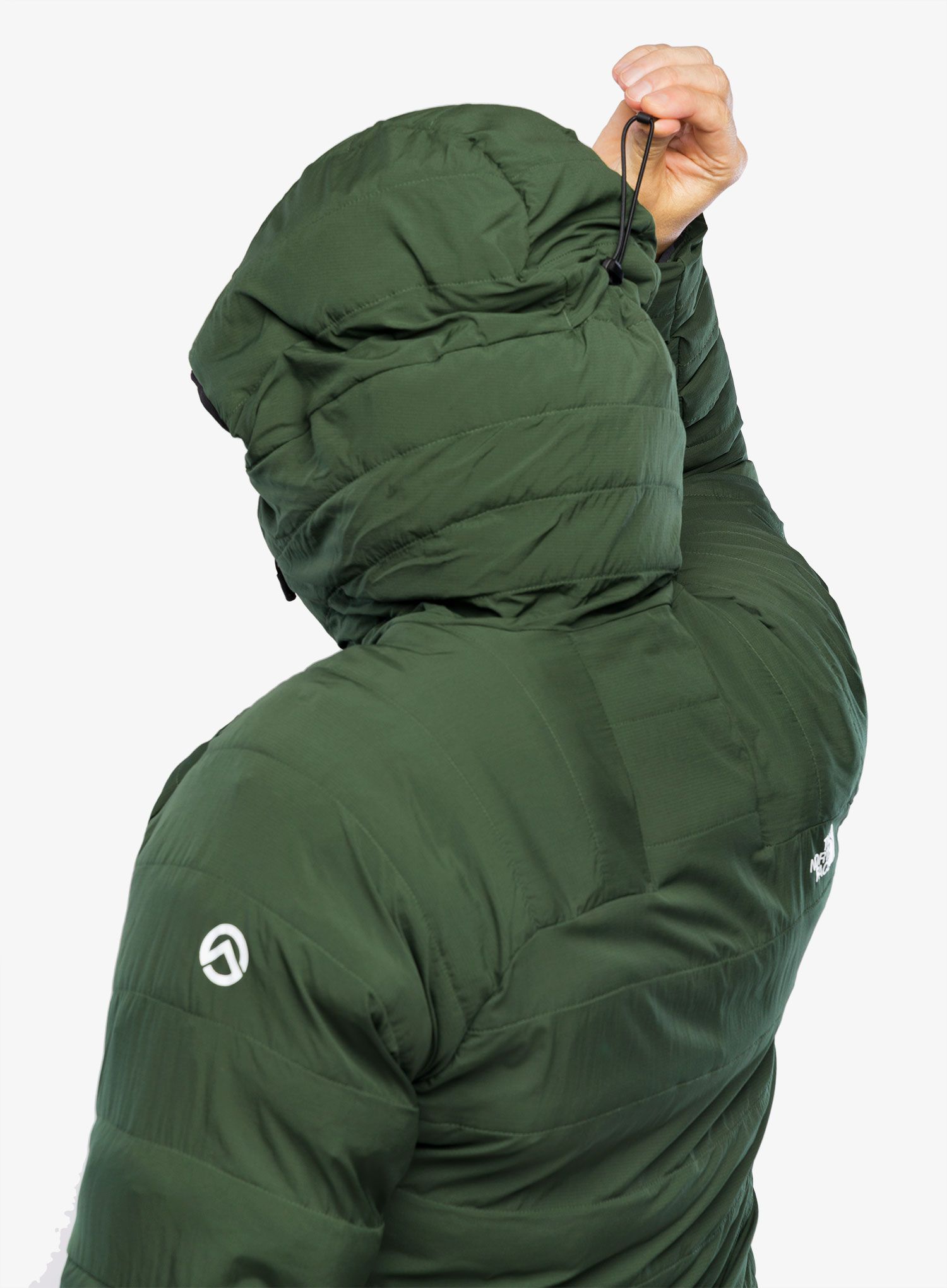Péřová bunda pánská The North Face Summit Breithorn 50/50 Hoodie - pine needle