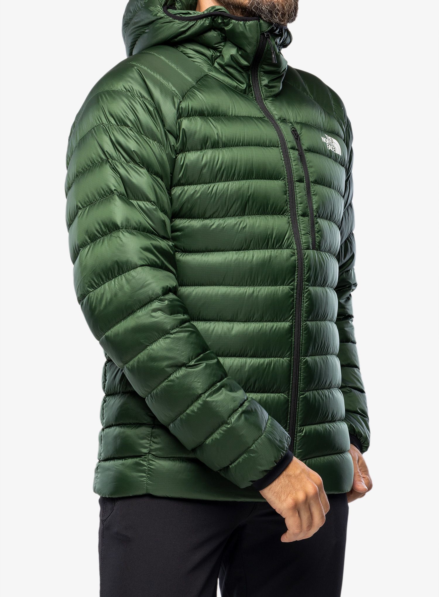 Pánská bunda The North Face Summit Breithorn Hoodie - pine needle