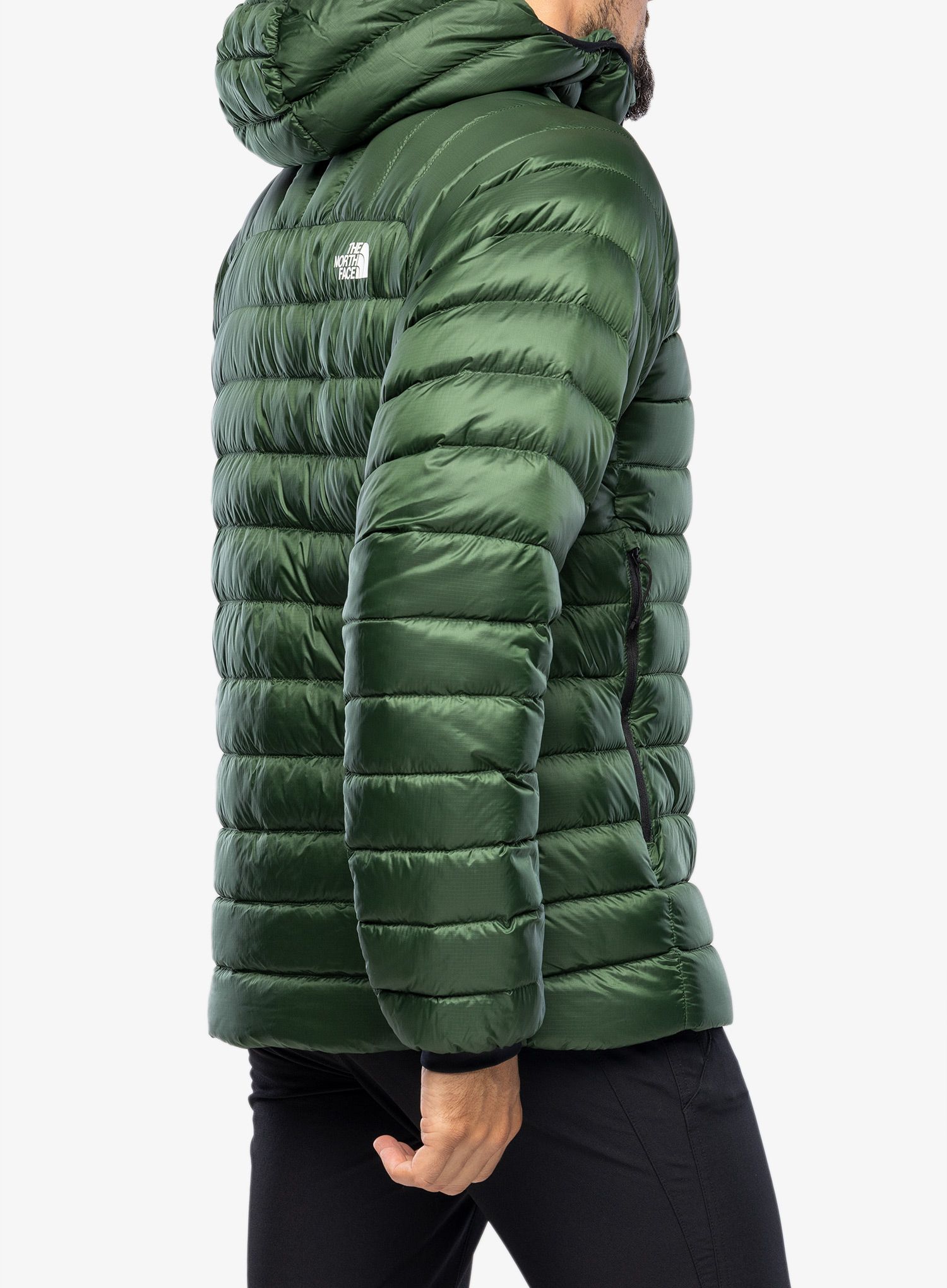 Pánská bunda The North Face Summit Breithorn Hoodie - pine needle