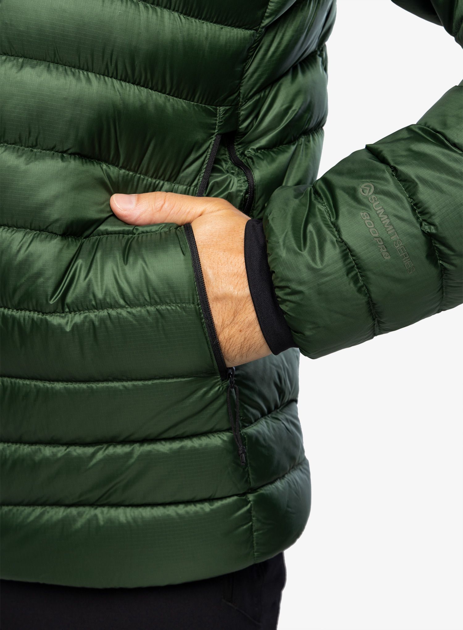 Pánská bunda The North Face Summit Breithorn Hoodie - pine needle