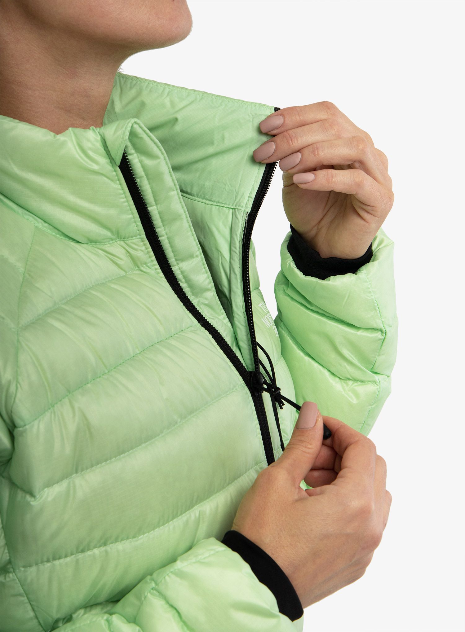 Dámská péřová bunda The North Face Summit Breithorn Jacket - patina green