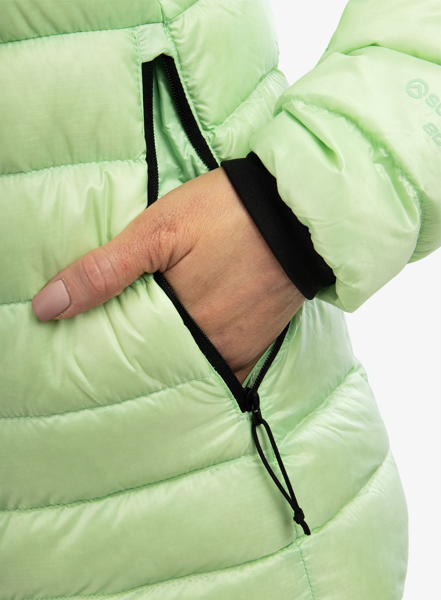 Dámská péřová bunda The North Face Summit Breithorn Jacket - patina green