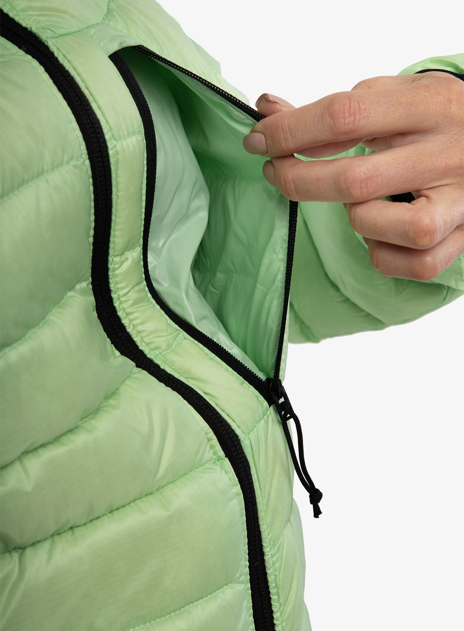 Dámská péřová bunda The North Face Summit Breithorn Jacket - patina green