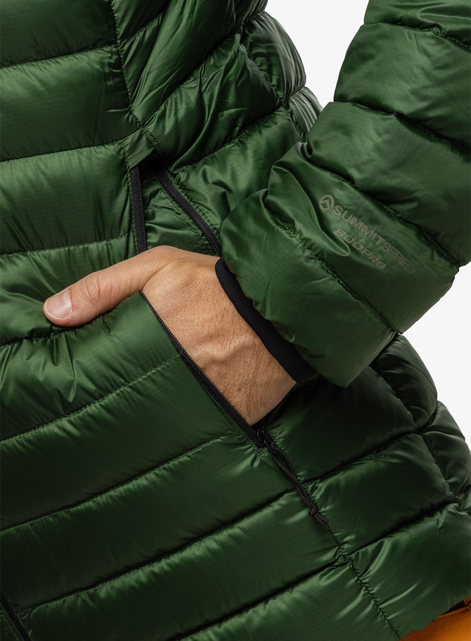 Péřová bunda pánská The North Face Summit Breithorn Jacket - pine needle