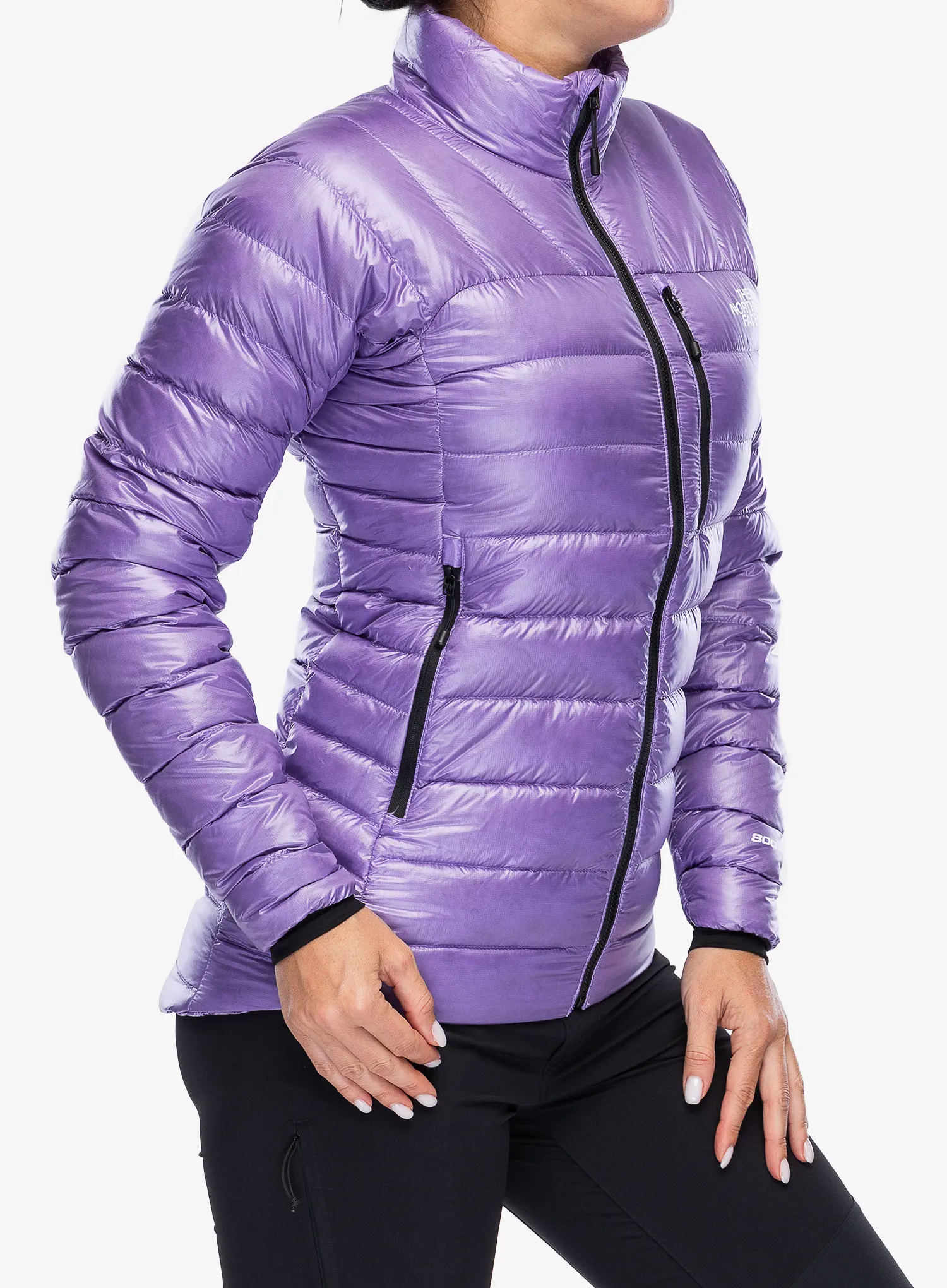 Dámská péřová bunda The North Face Summit Breithorn Jacket - purple granite