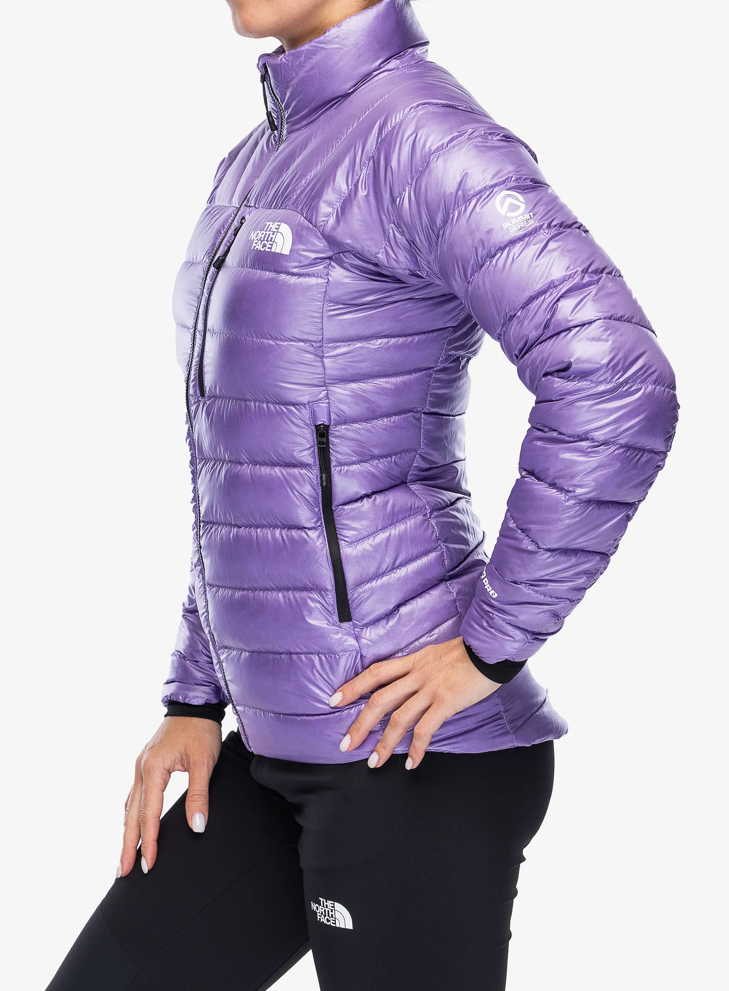 Dámská péřová bunda The North Face Summit Breithorn Jacket - purple granite